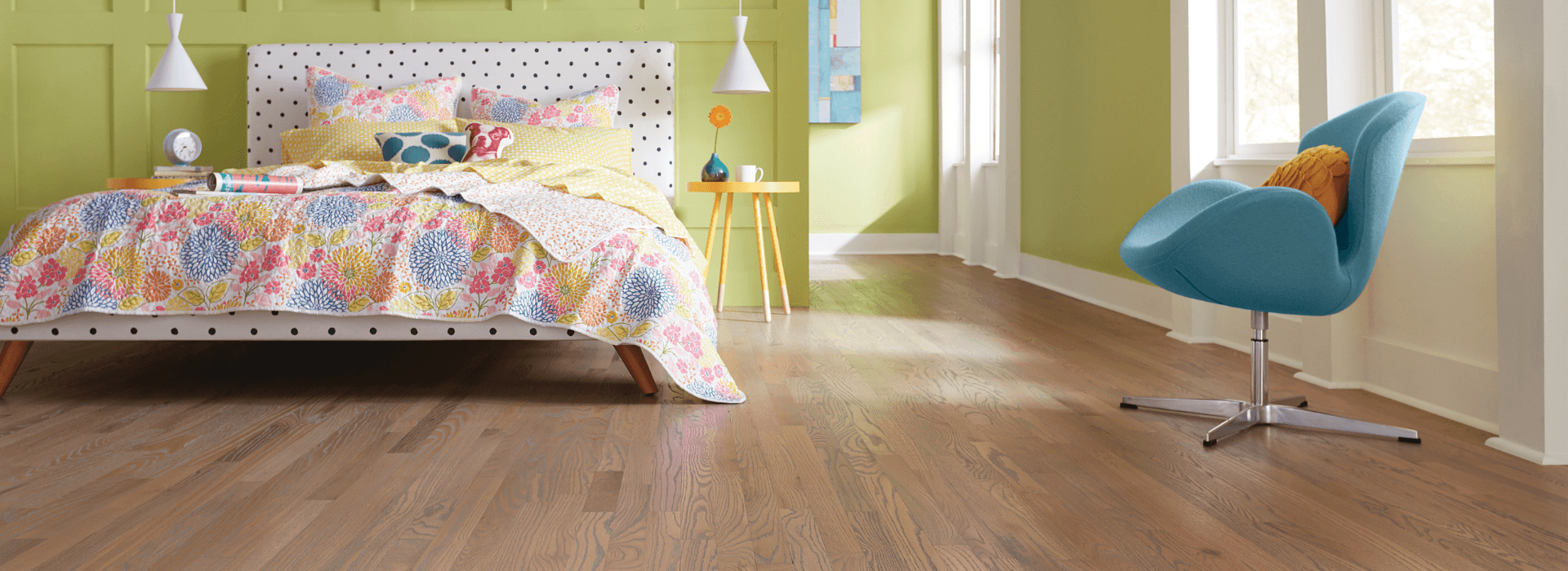 Hardwood floor beauty shot 