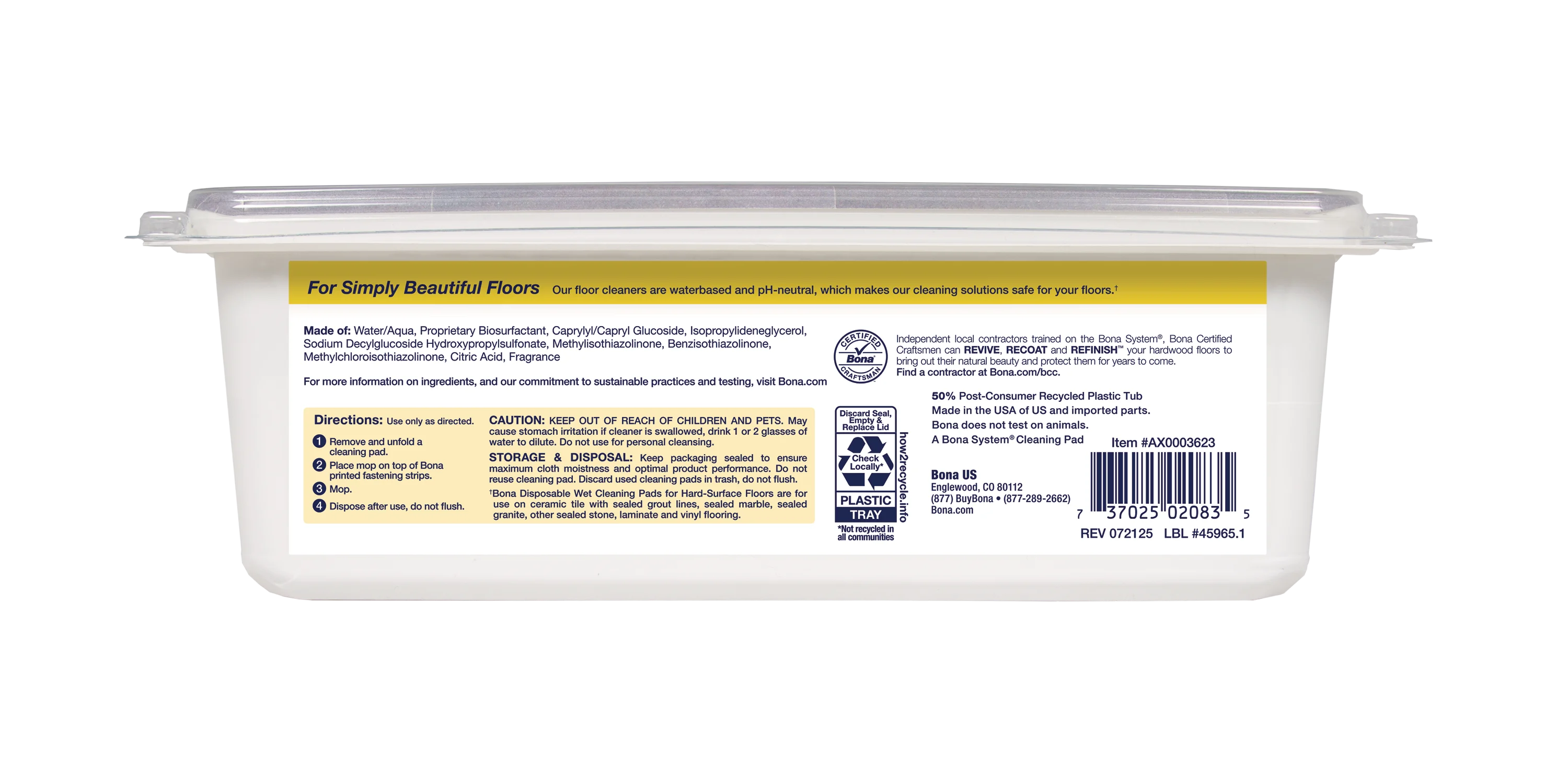 HSWetDisp LemMintScent AX0003623 BACK