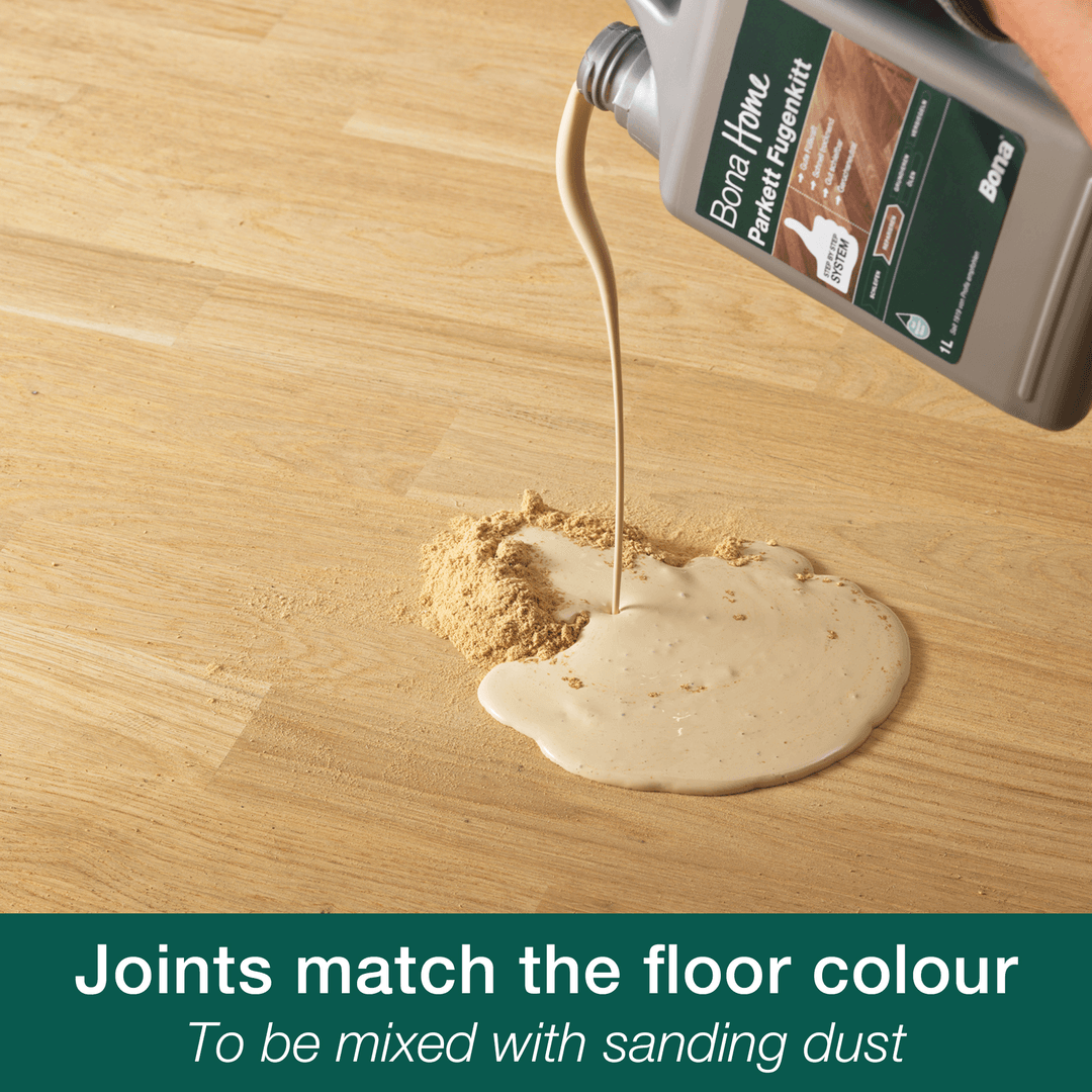 Bona Home Wood Floor Filler Joints match the floor colour