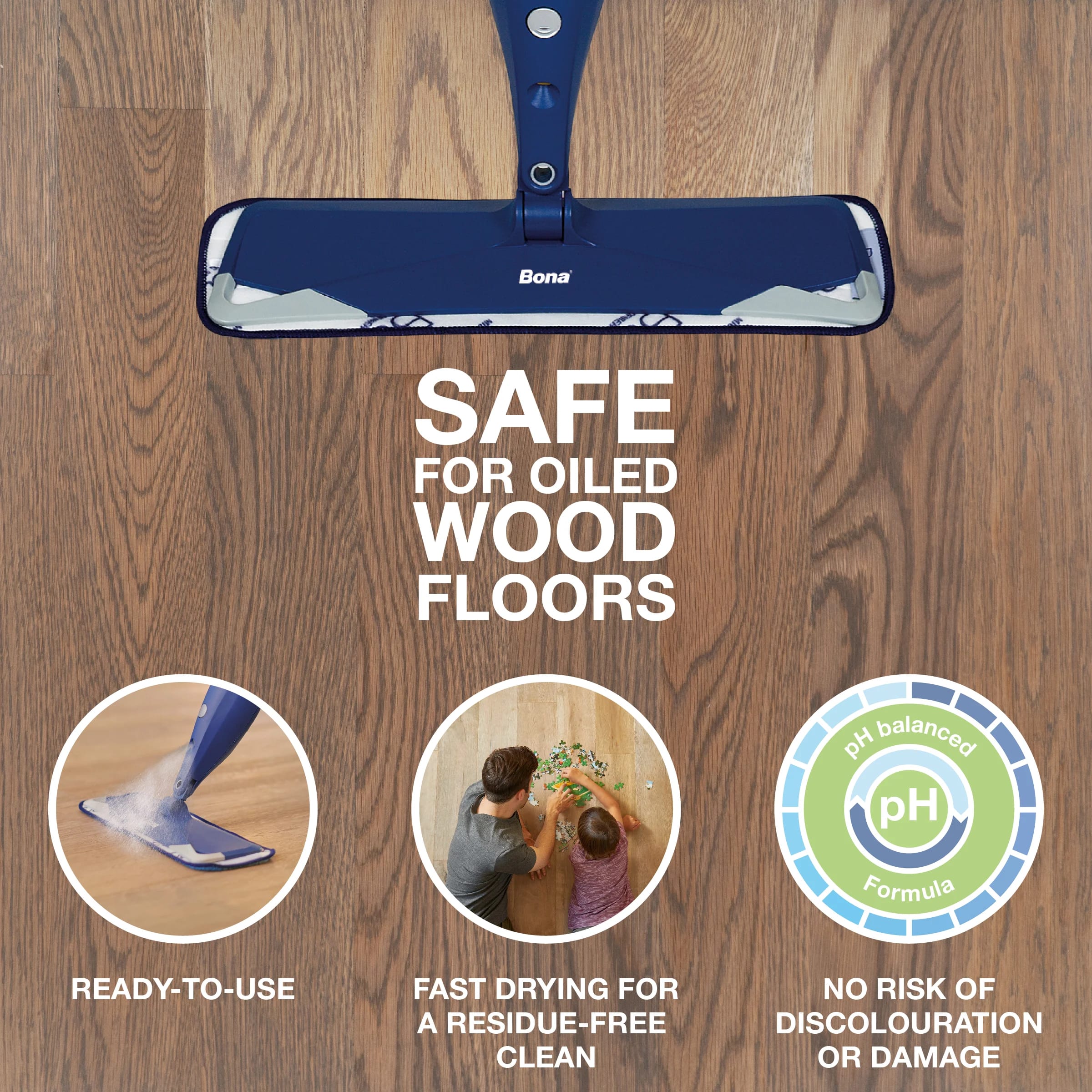 Oil Spray mop bottle safe for floors