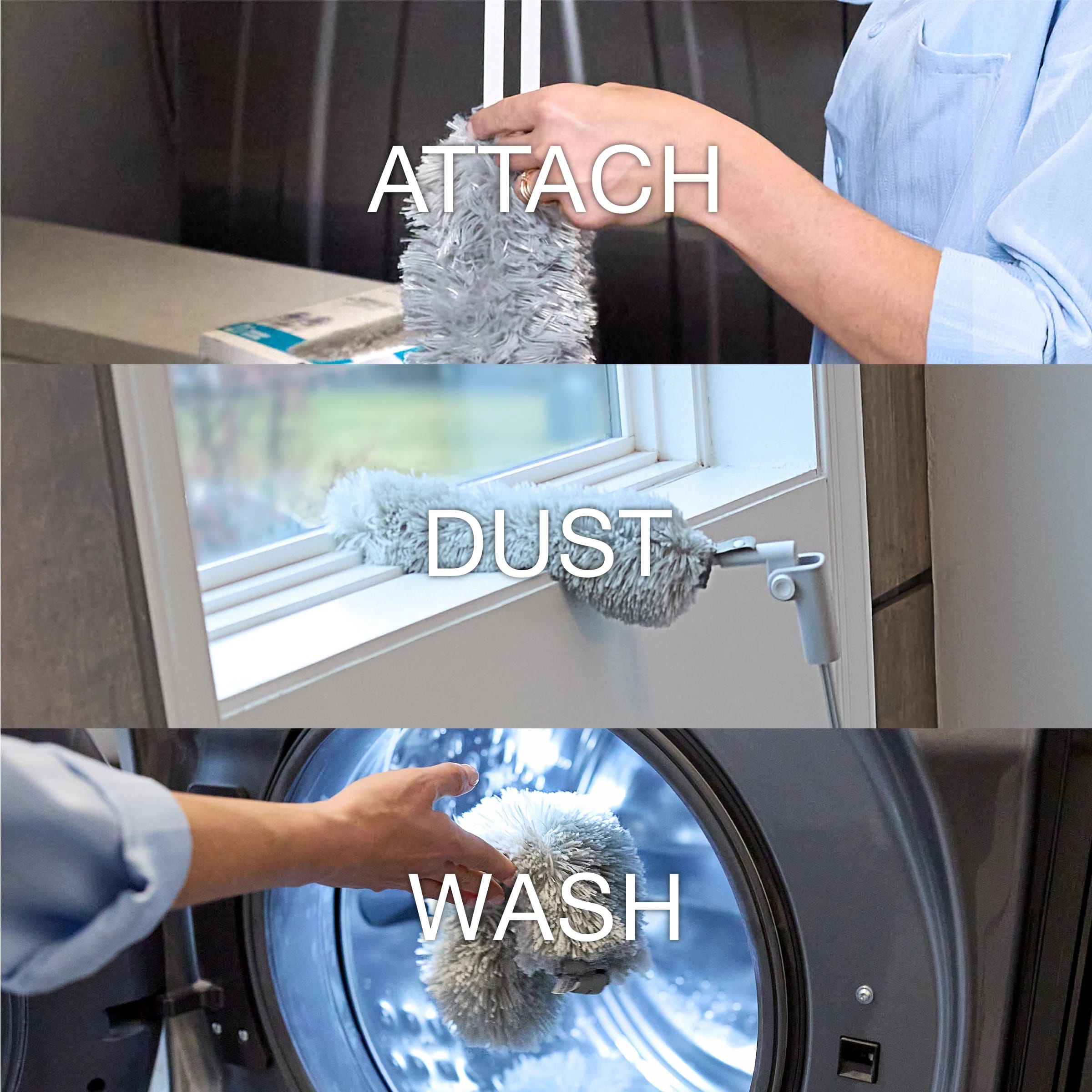 Reusable Dusters 2ct AX003686 AttachDustWash