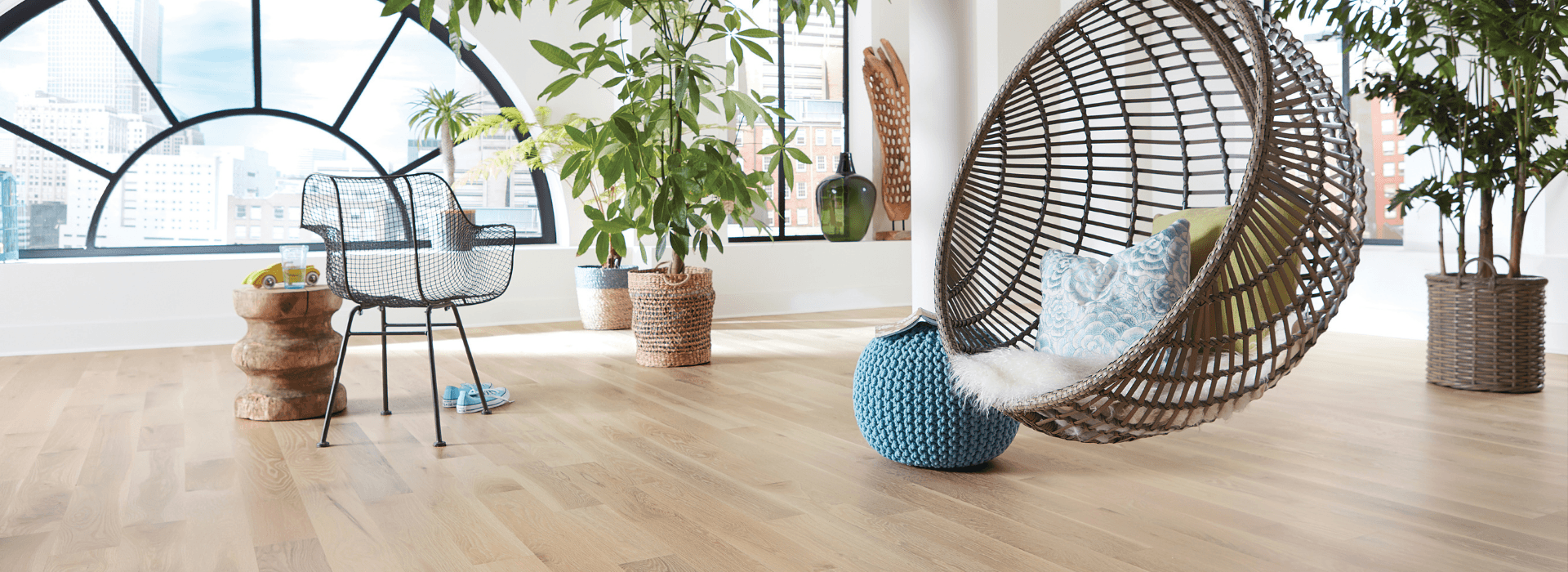 hardwood floor beauty shot