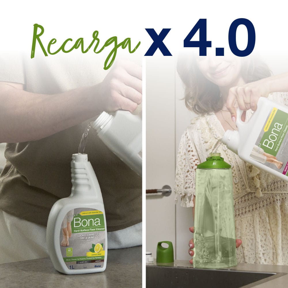 ESP-Recarga Limpiador Suelos Laminados y Superficies Duras Bona 4L 4