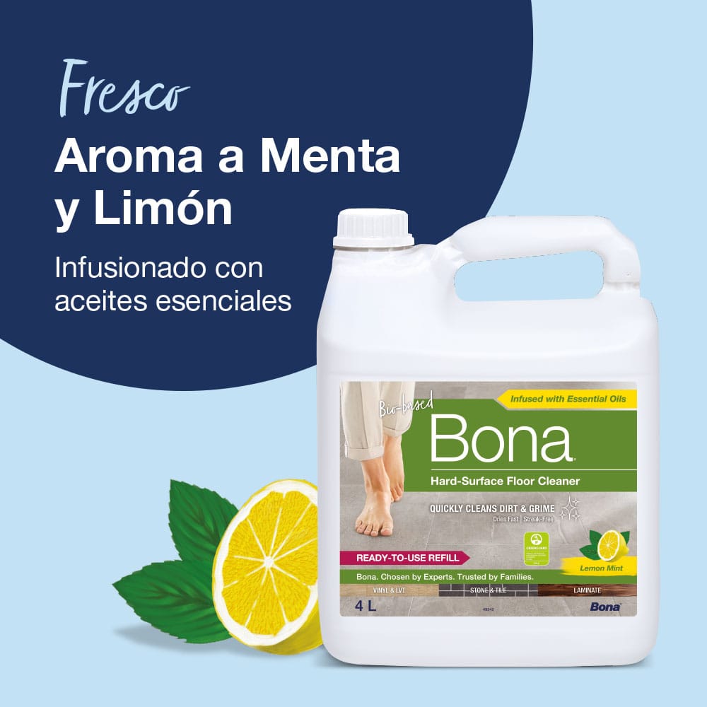 ESP-Recarga Limpiador Suelos Laminados y Superficies Duras Bona 4L 1