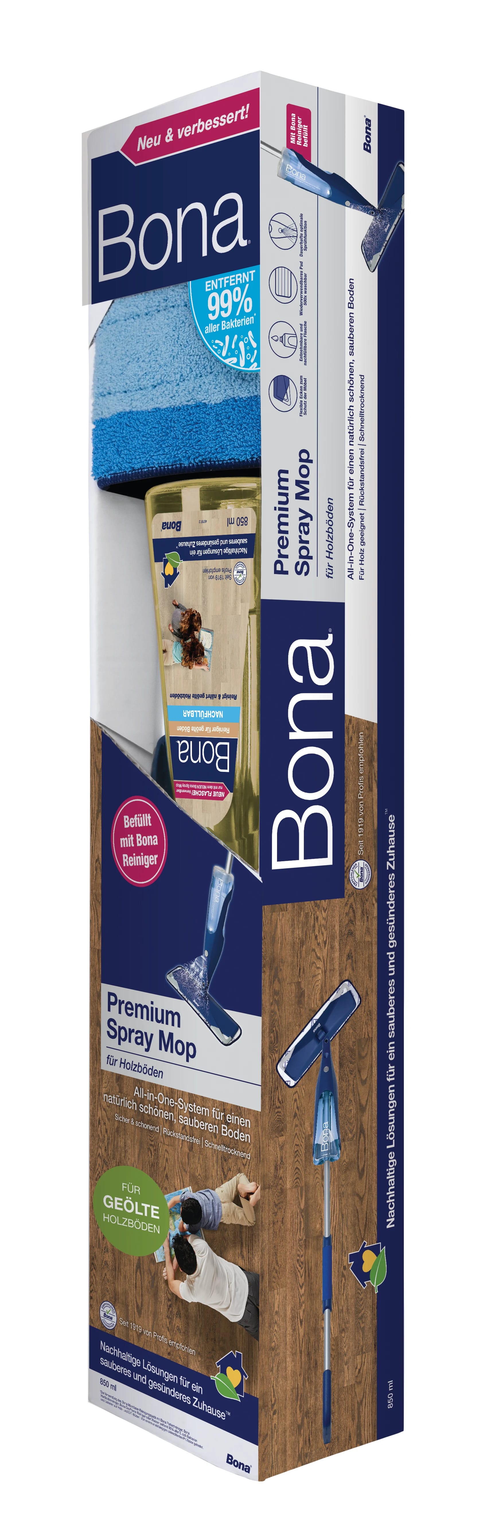 Bona Premium Spray Mop for oiled wood floors box