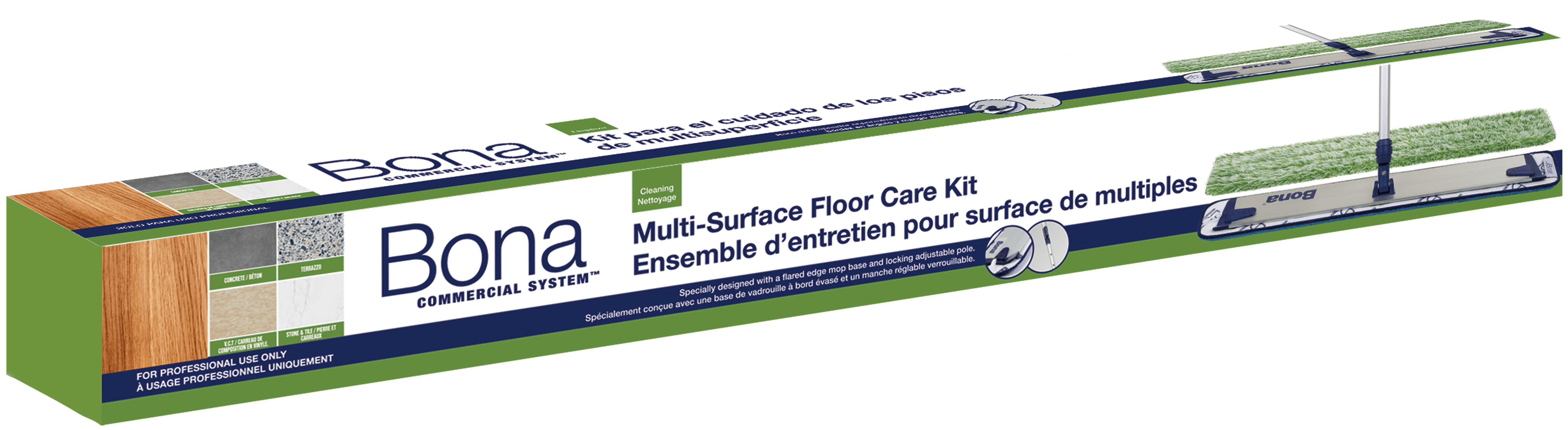 Bona Commercial System Multi-Surface Floor Care Kit