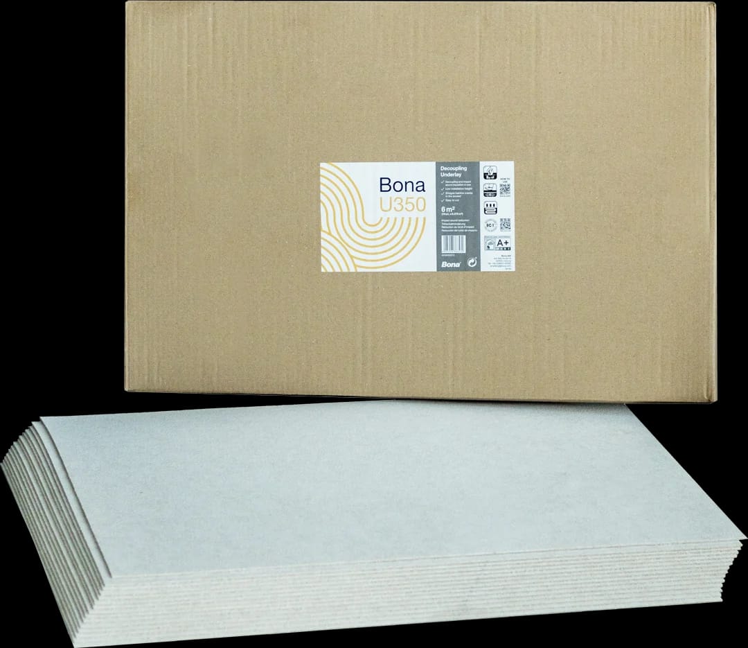 Bona U350 - Decoupling and impact sound insulation in one