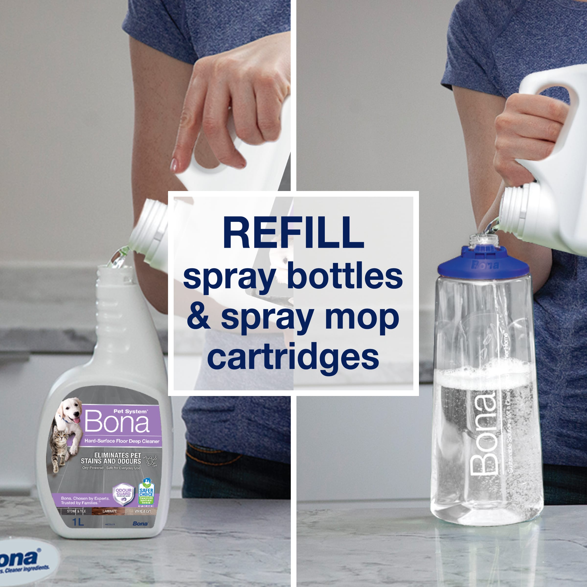 Pet System Hard Surface Refill Refillable