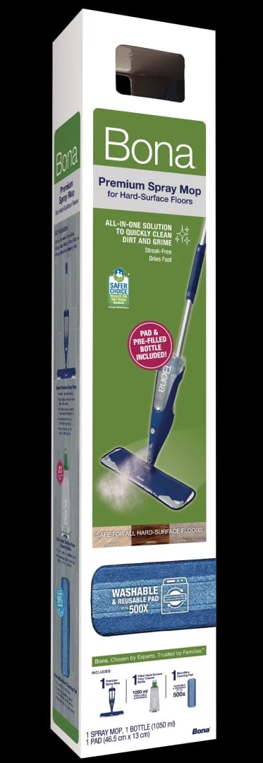 Bona Premium Spray Mop for hard surface floors box