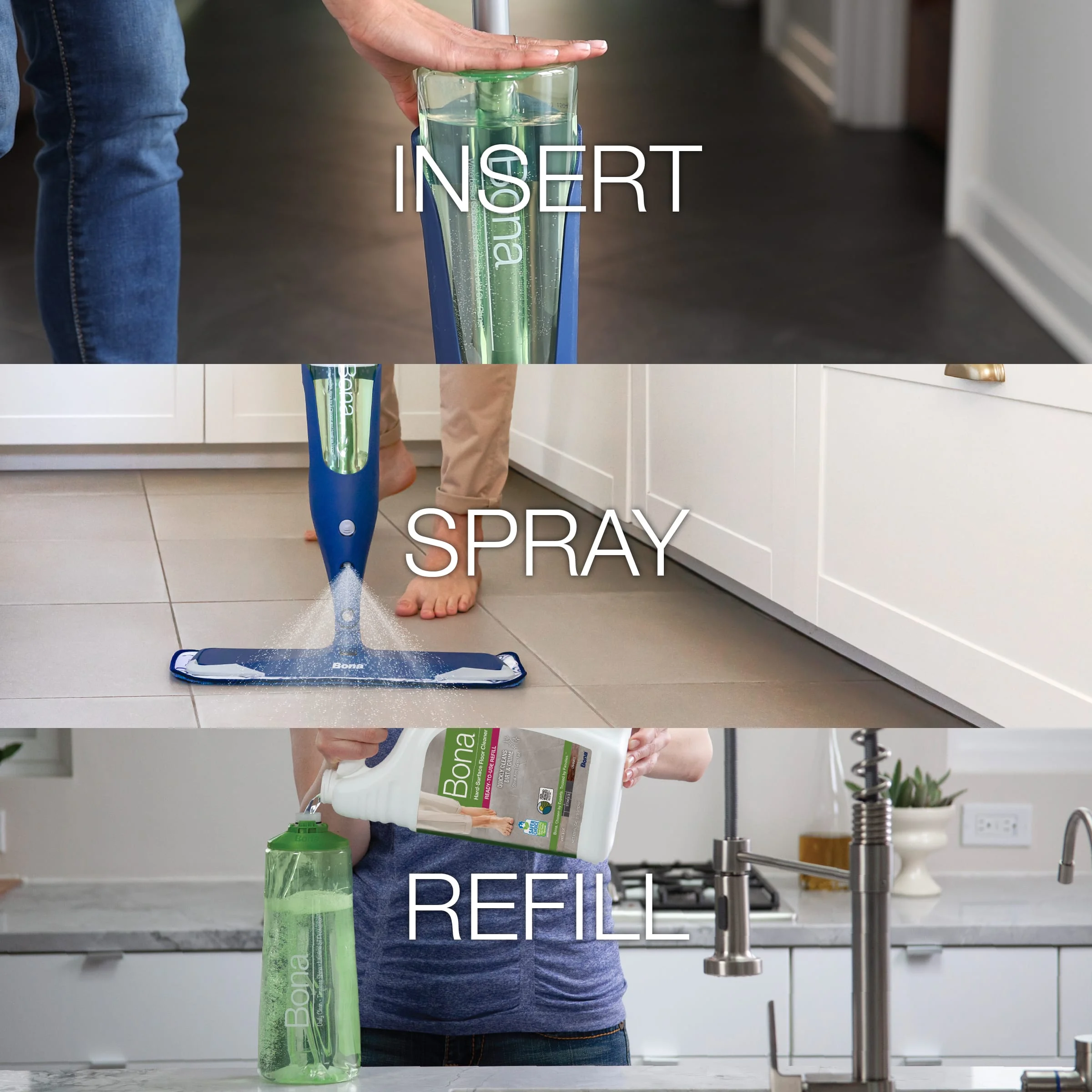 HW Floor Cleaner WM700051171 Refillable