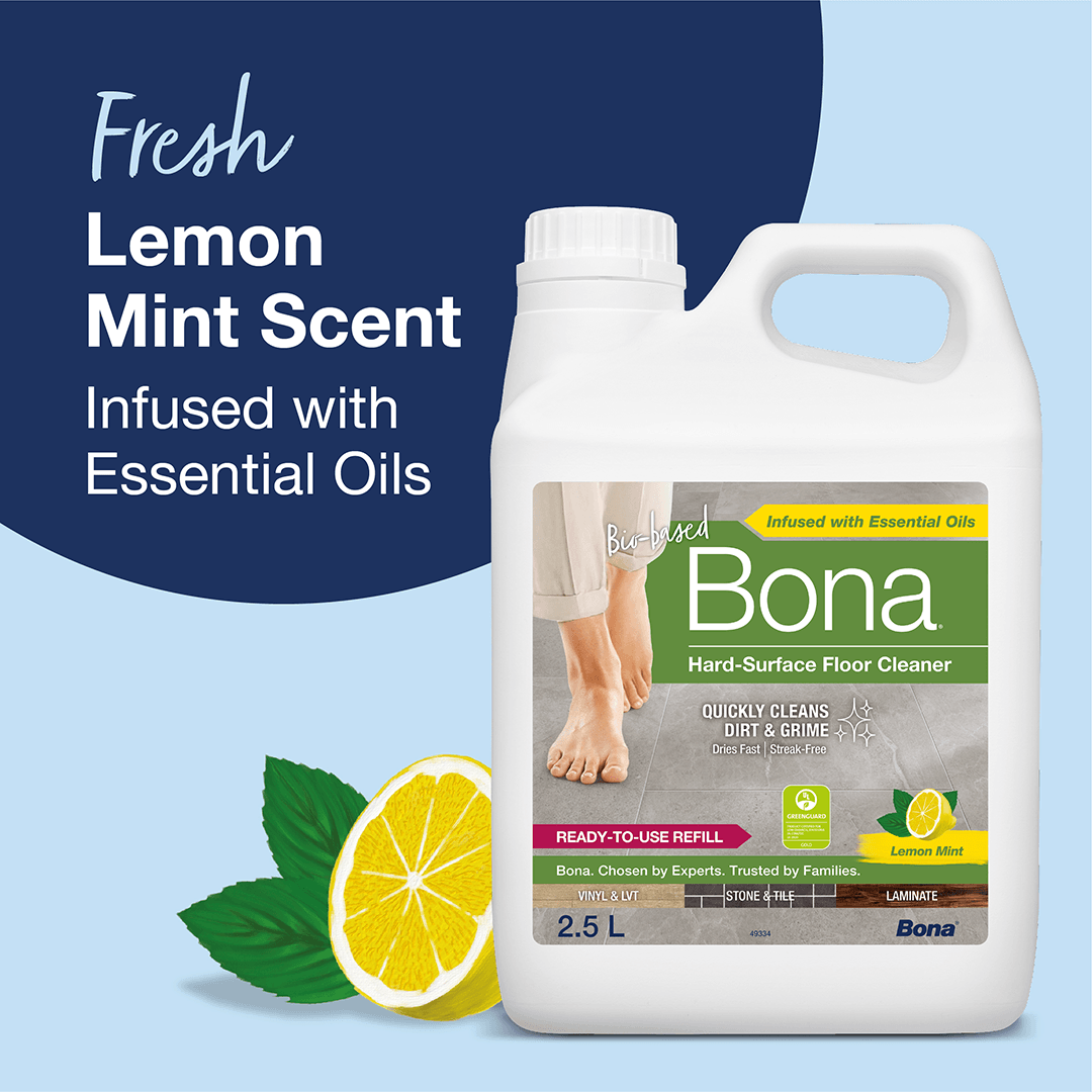 EN - Hard-Surface Floor Cleaner Refill Lemon Mint 2,5L - Carousel 1