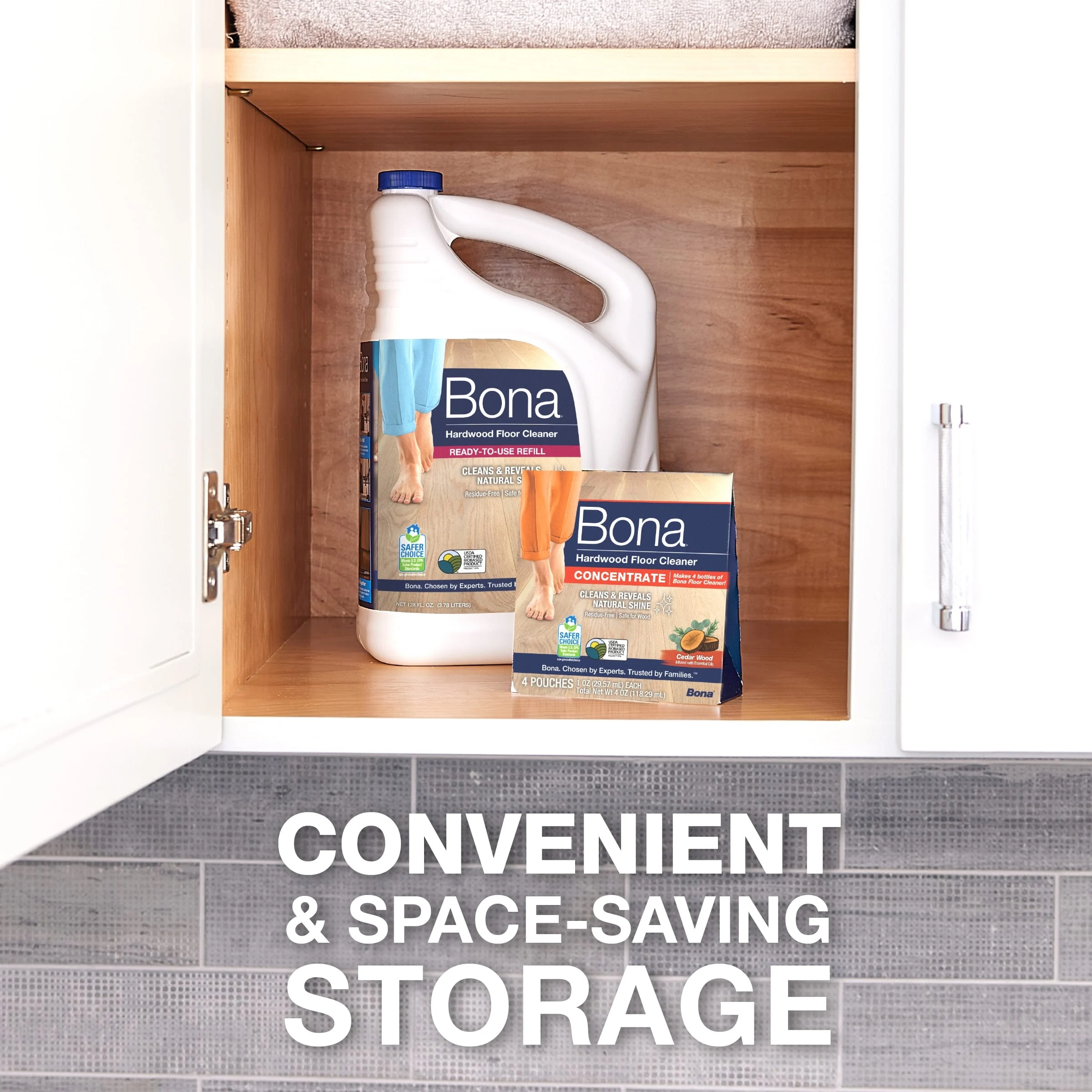 HW Cedar Wood 1oz Cleaner Concentrate SAP43434-Carousel Image-Storage