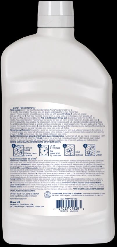 MS Floor Polish Remover 32 - Back (US)