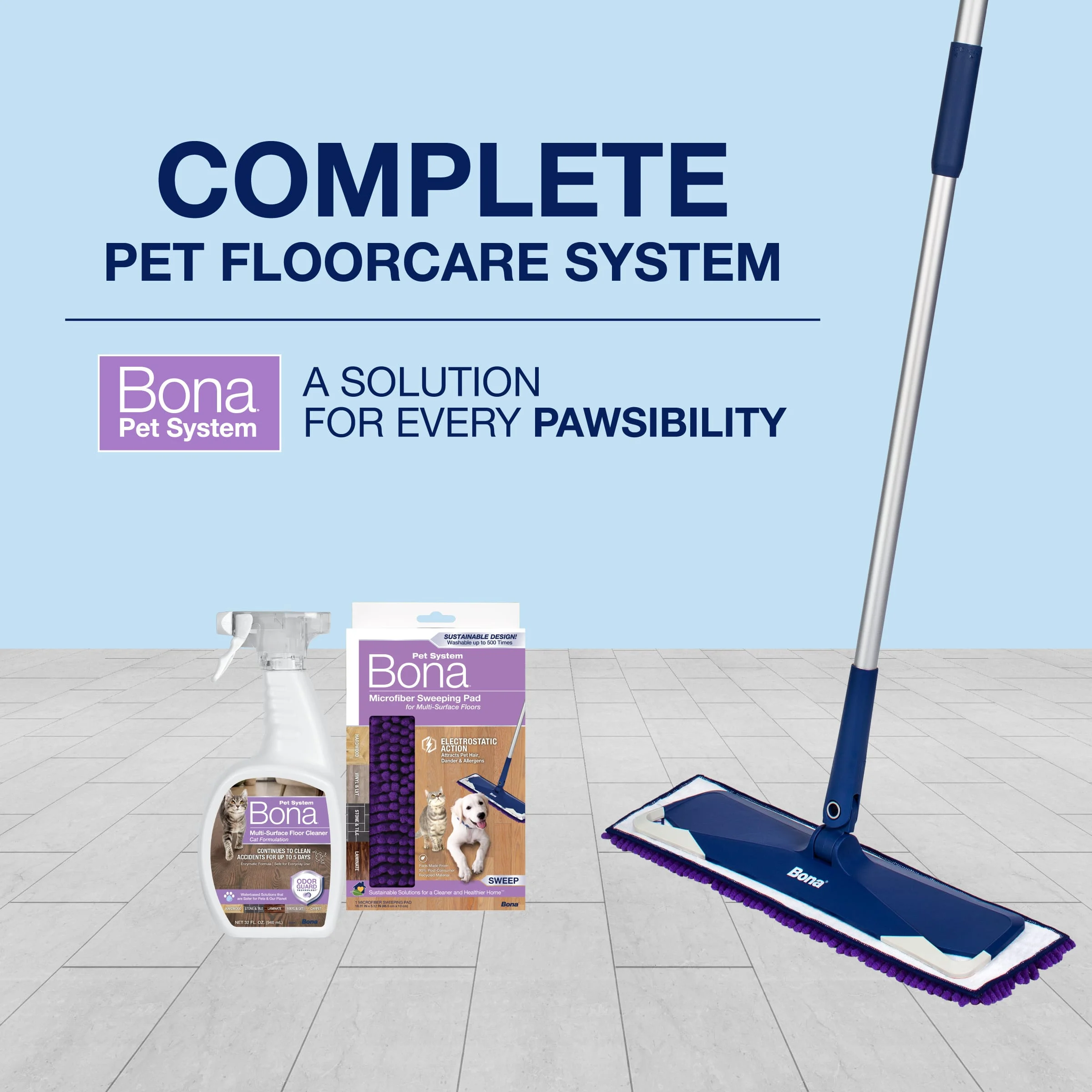 BonaPetSystem MSFloorEnz Complete