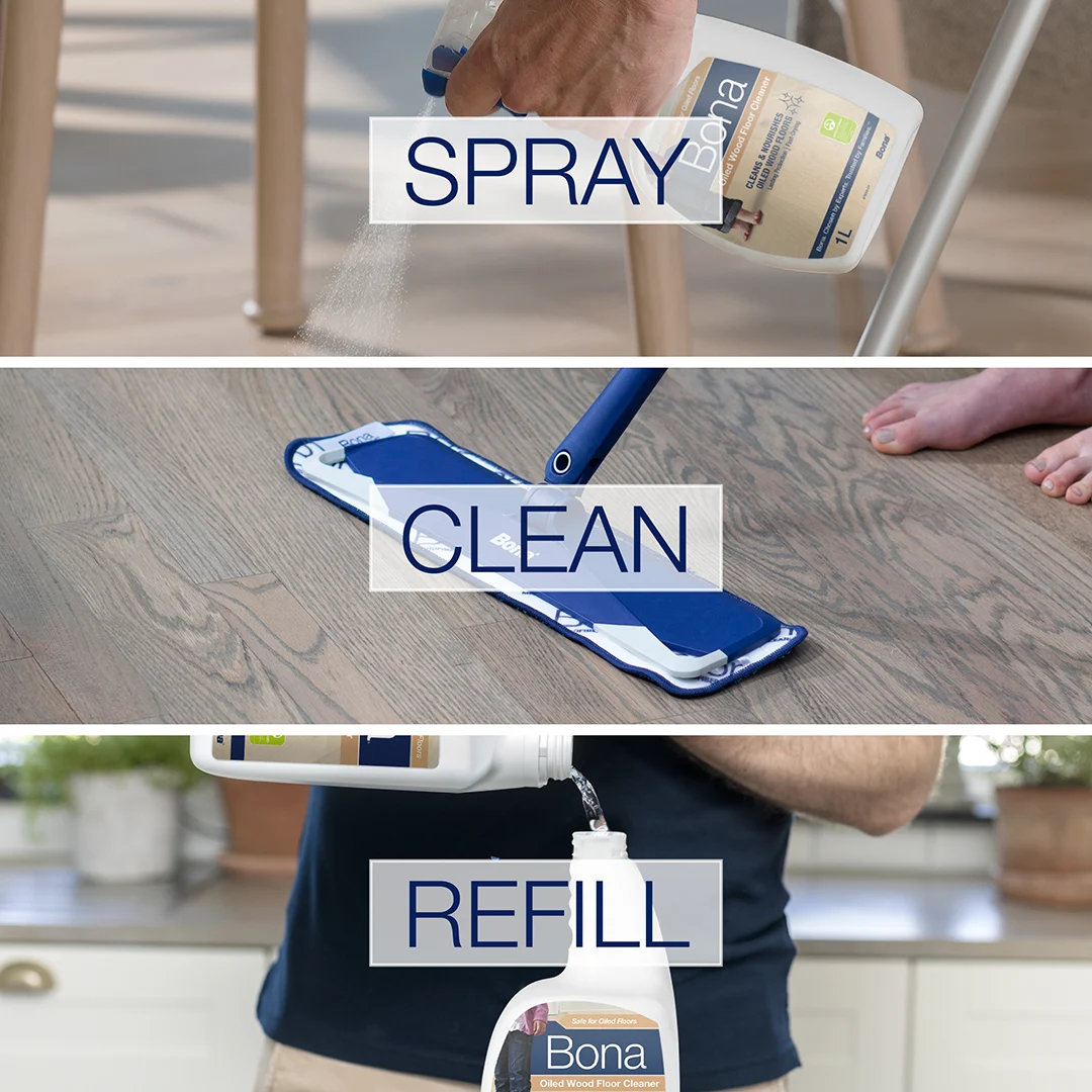 Oiled Wood Floor Cleaner Trigger process