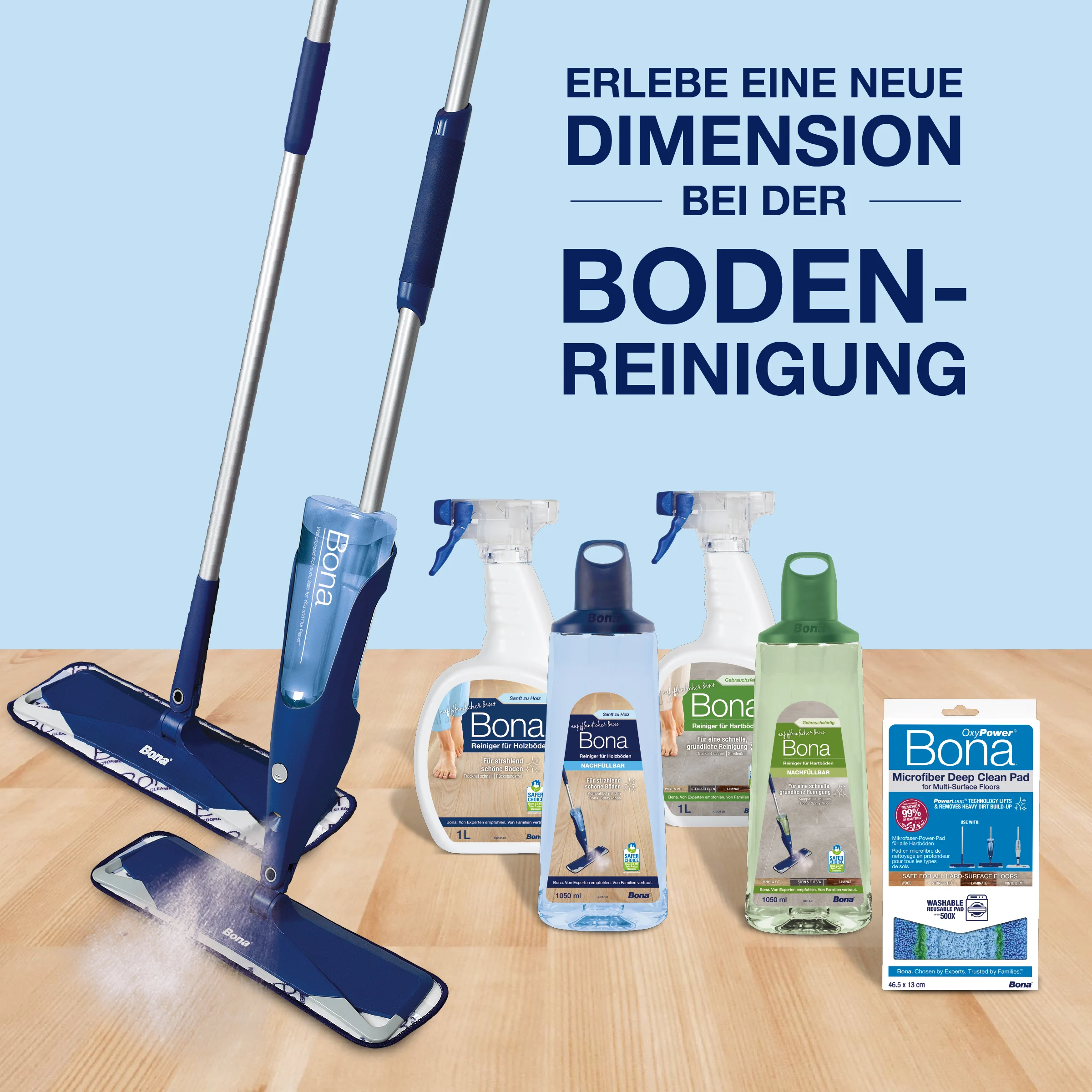 OxyPower Deep Clean Pad Carousel CleaningExperience-EMEA D