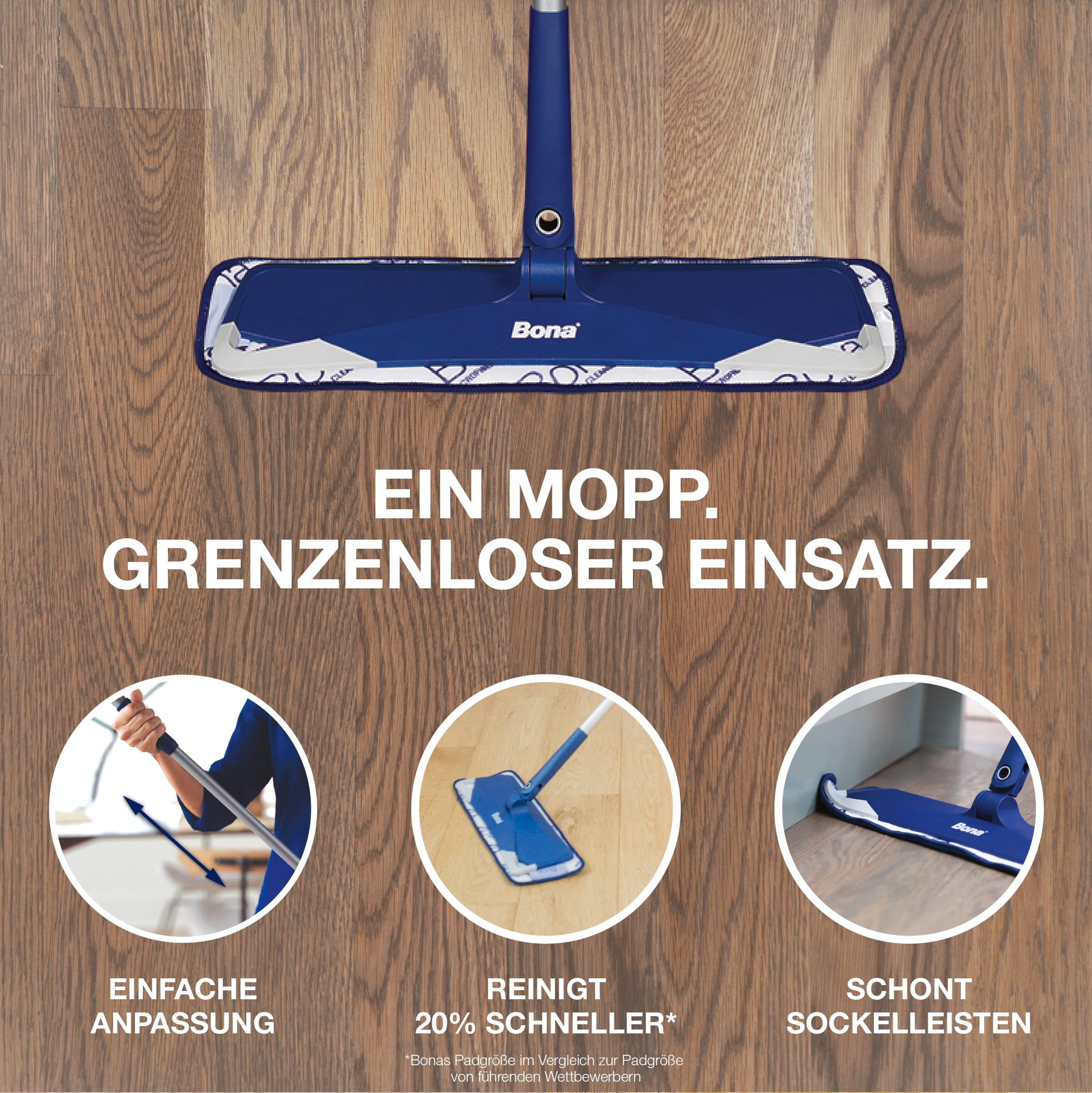 Premium Microfibre Mop-Carousel One Mop-EMEA D