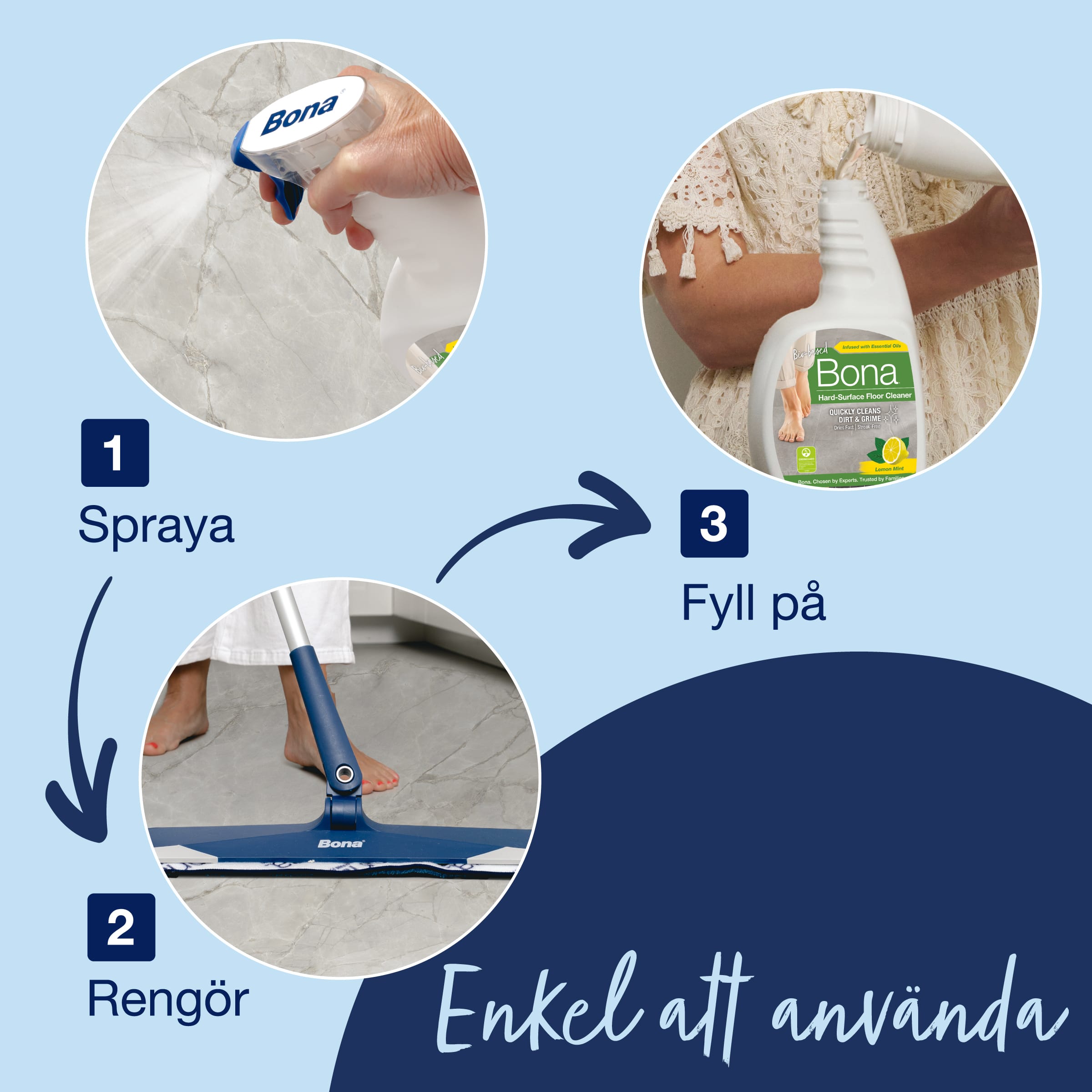 SE - Hard-Surface Floor Cleaner Trigger Lemon Mint - Carousel 5