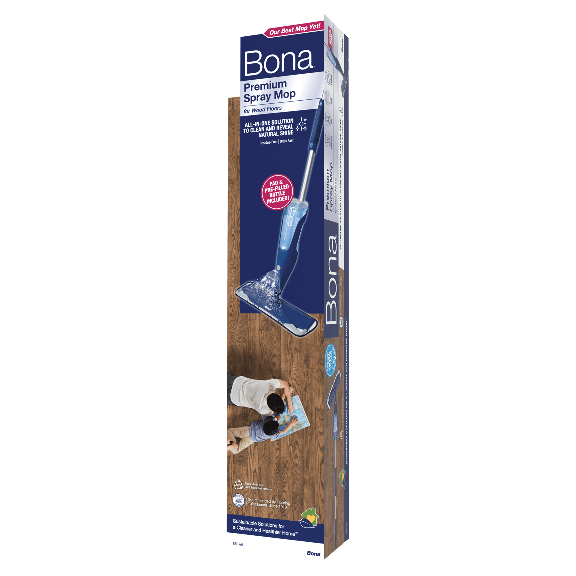 Bona Premium Spray Mop for wood floors box