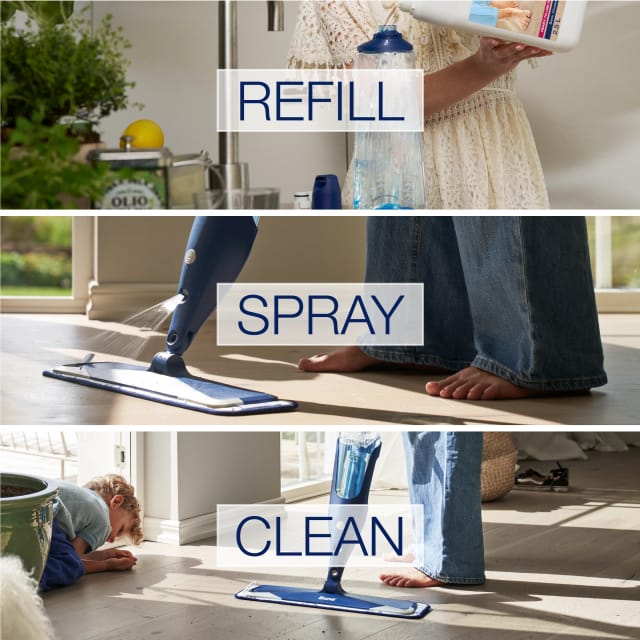 EN - Wood Refill, Spray, Clean