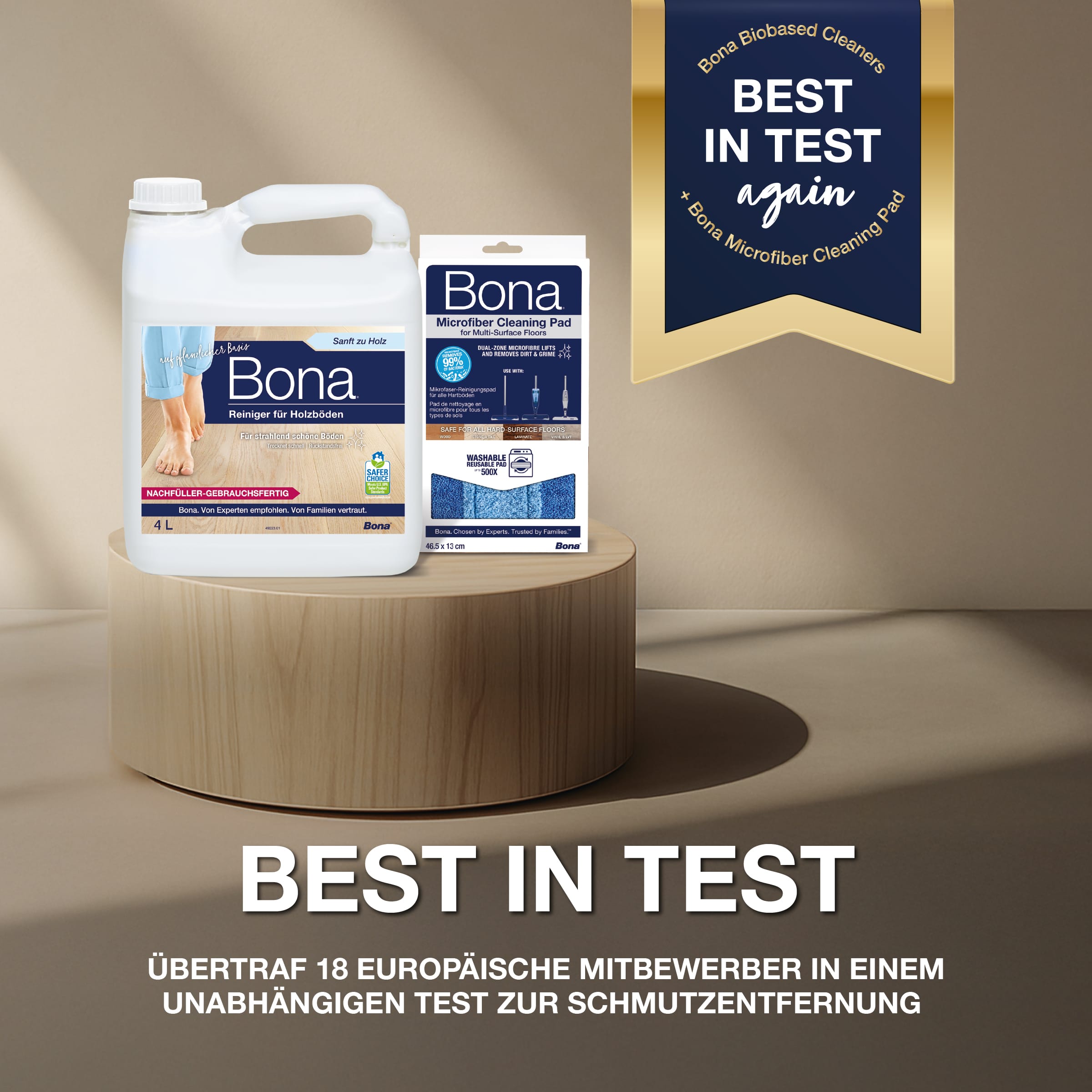 DE - HW Floor Cleaner Refill 4l-Carousel Image Best in Test-EMEA
