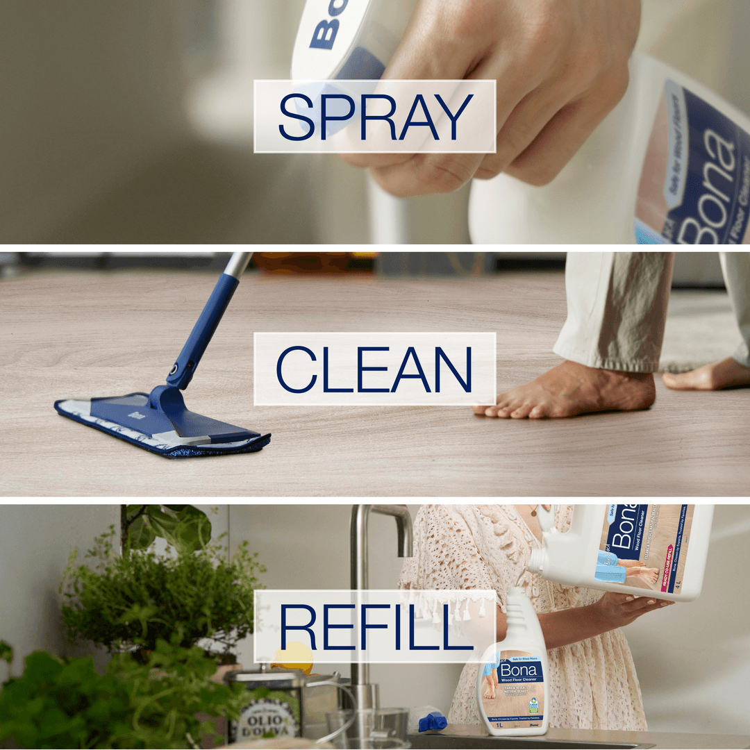EN - Wood Floor Cleaner Trigger Instructions