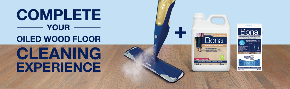 Bona Premium Spray Mop for Oiled Wood Floors