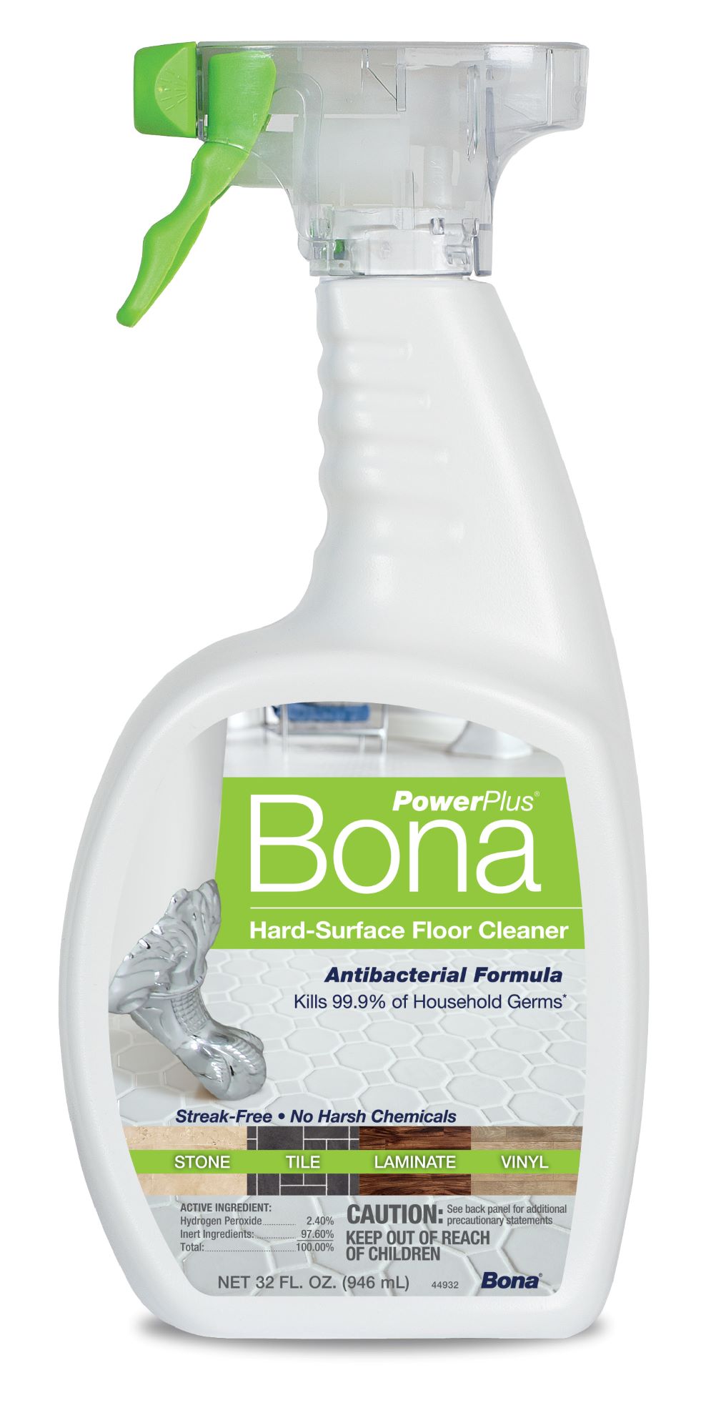 Bona Launches PowerPlus® Antibacterial HardSurface Floor Cleaner