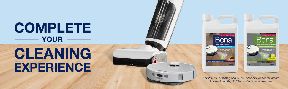 Bona Wood Floor Cleaner for Mopping Robots 1.1L