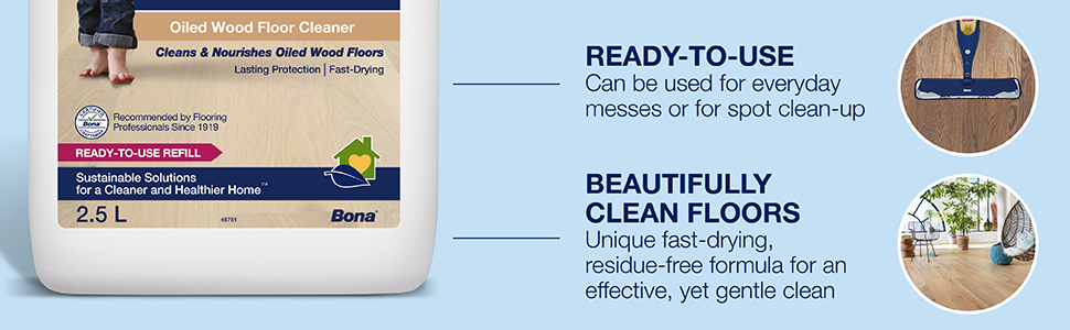 Bona Oiled Wood Floor Cleaner Refill