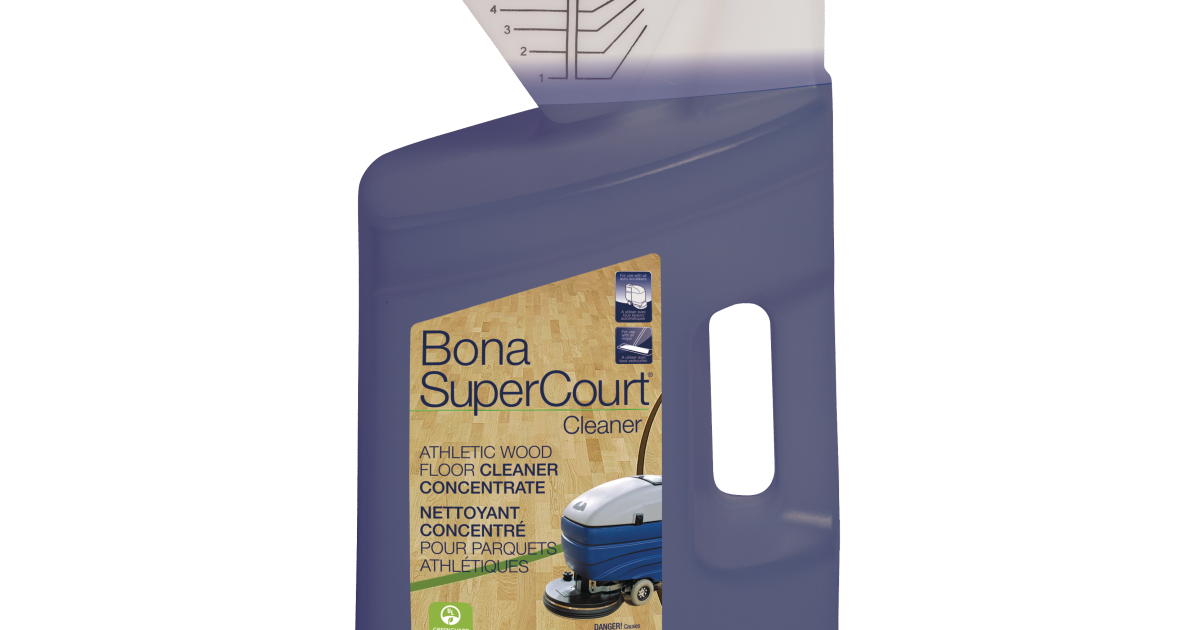 Bona SuperCourt® Cleaner: Eco-Friendly Floor Cleaning