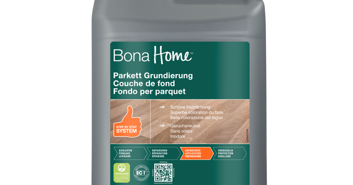 Primaire pour parquet en phase aqueuse Bona Home (WB201013010)