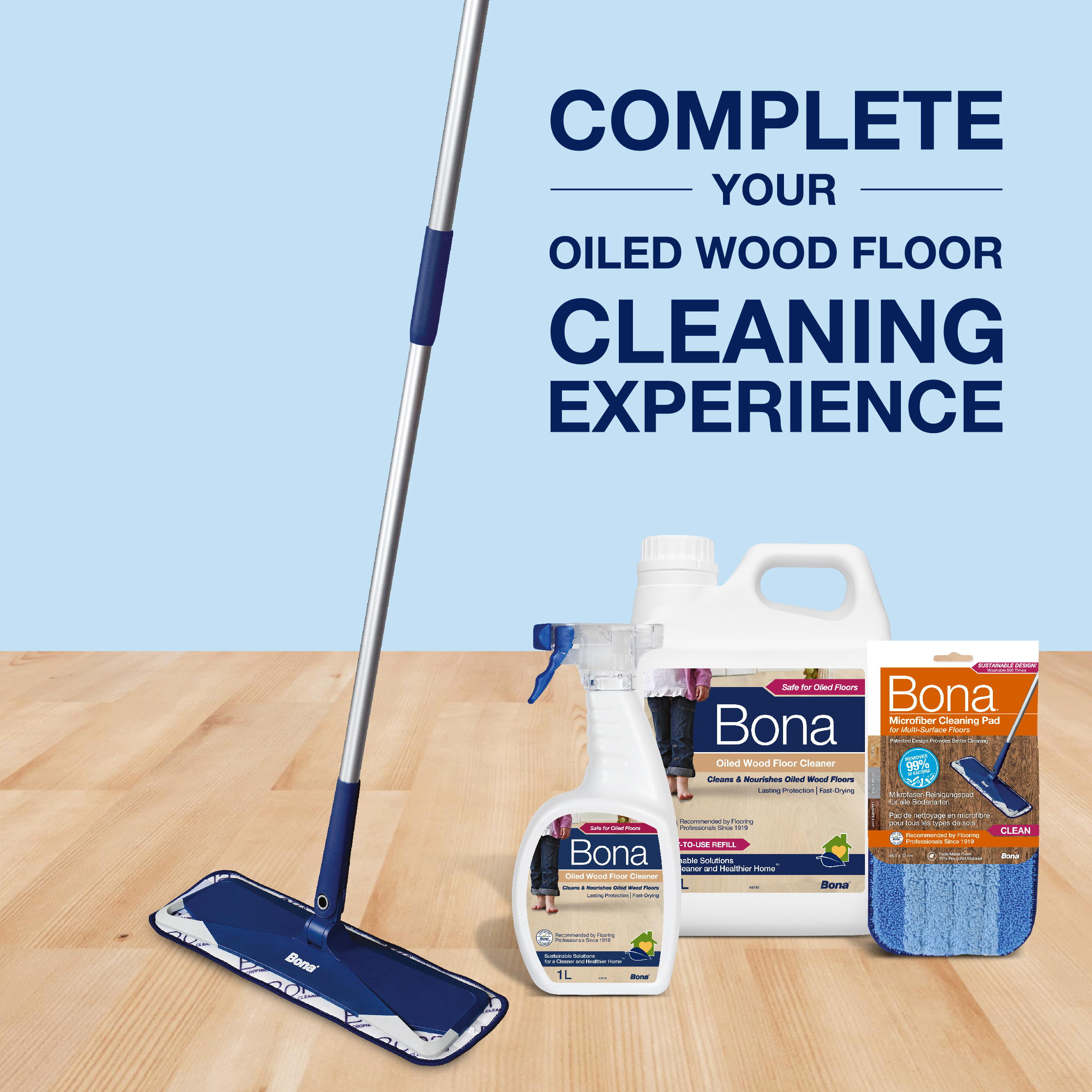 Bona Oiled Wood Floor Cleaner (WM700113001)