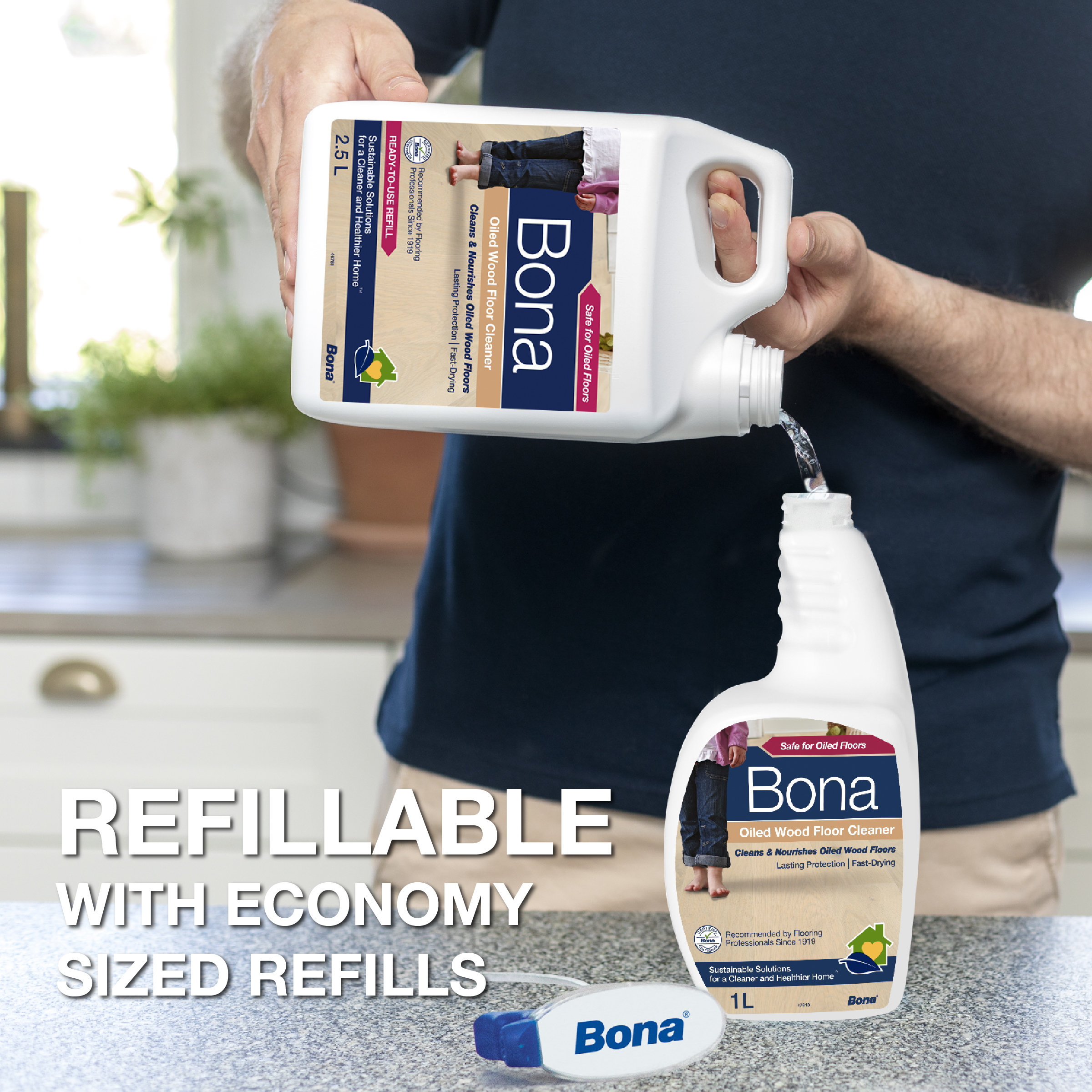 Bona Oiled Wood Floor Cleaner (WM700113001)