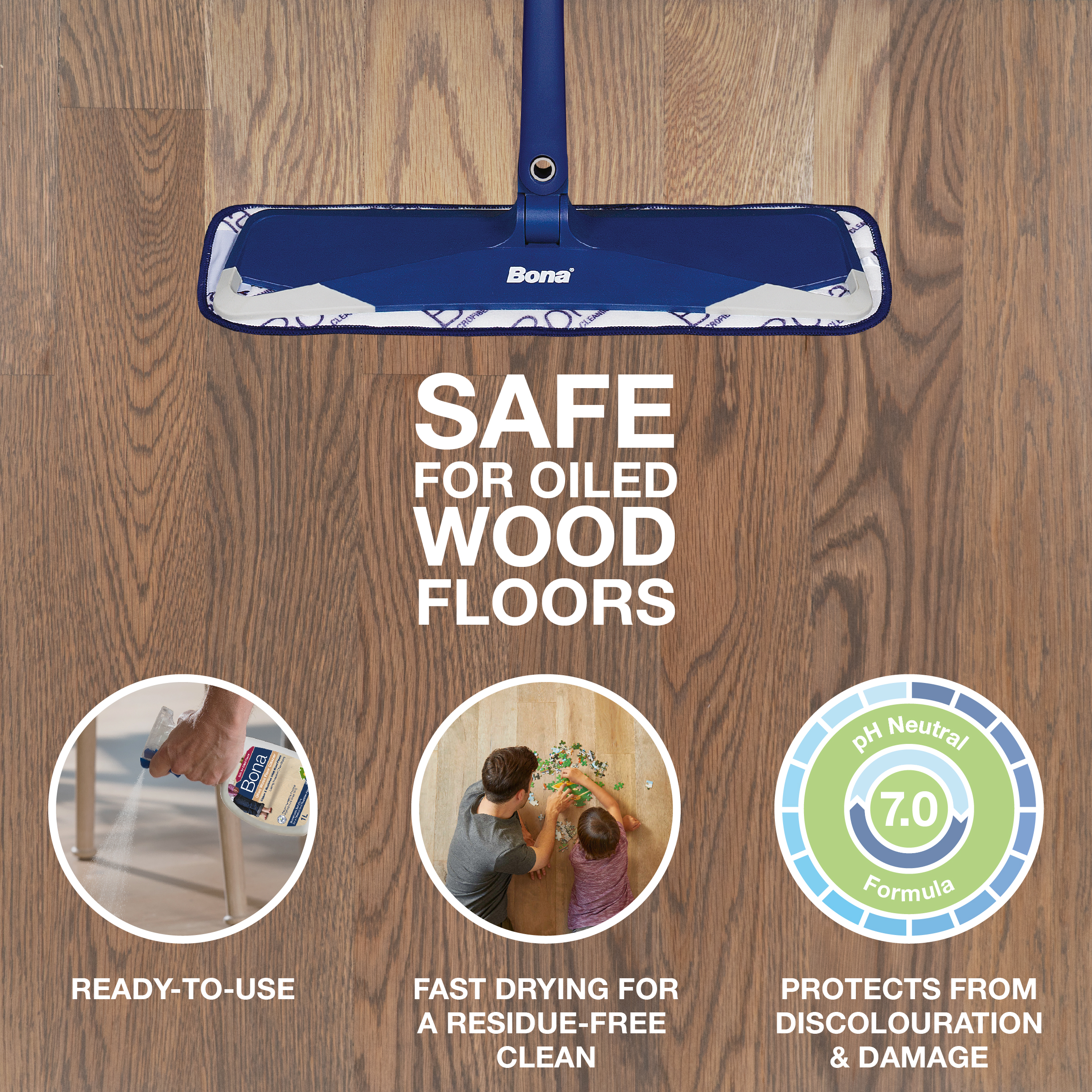 Bona Oiled Wood Floor Cleaner (WM700113001)