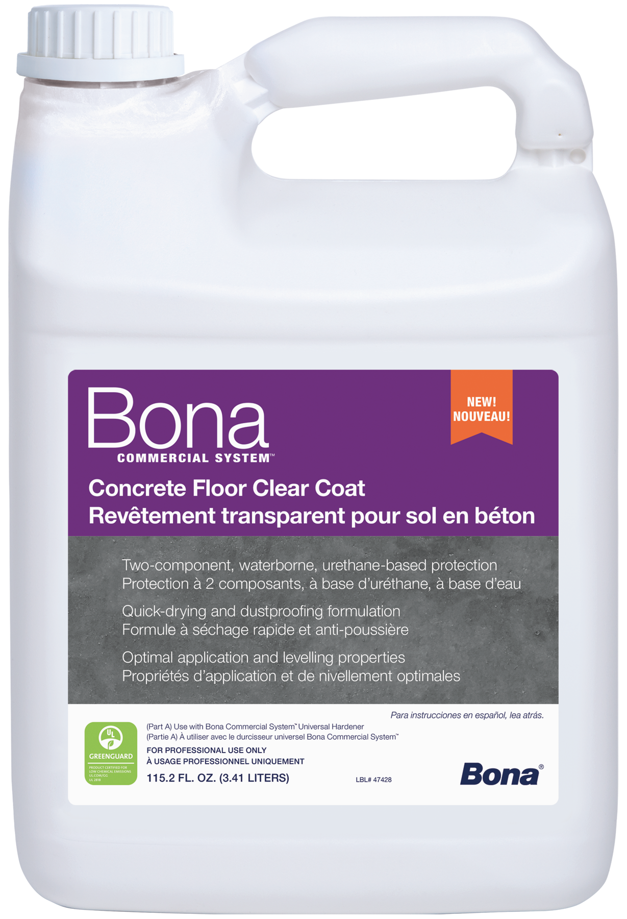 Bona Commercial System® Concrete Floor Clear Coat (ET200618102)