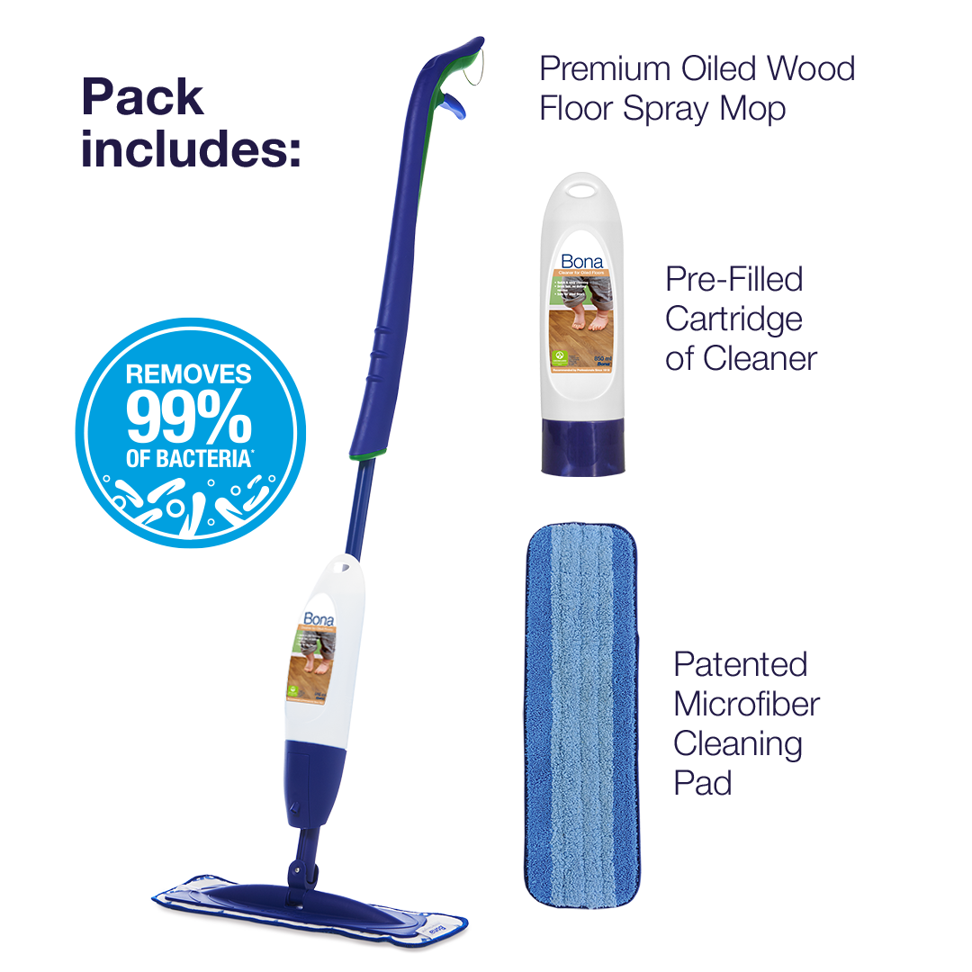 Bona Premium Spray Mop for Oiled Wood Floors