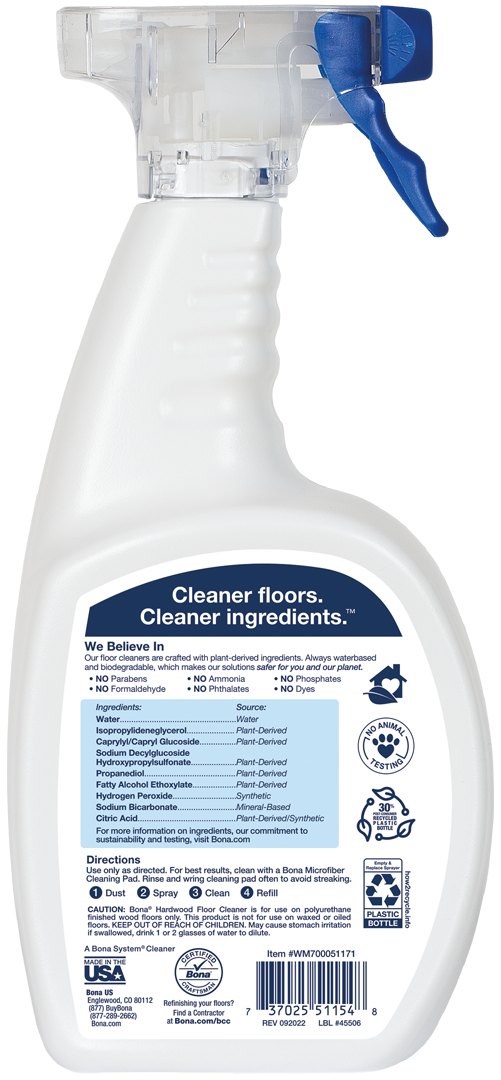 Bona sports floor cleaner 5L - Voussert