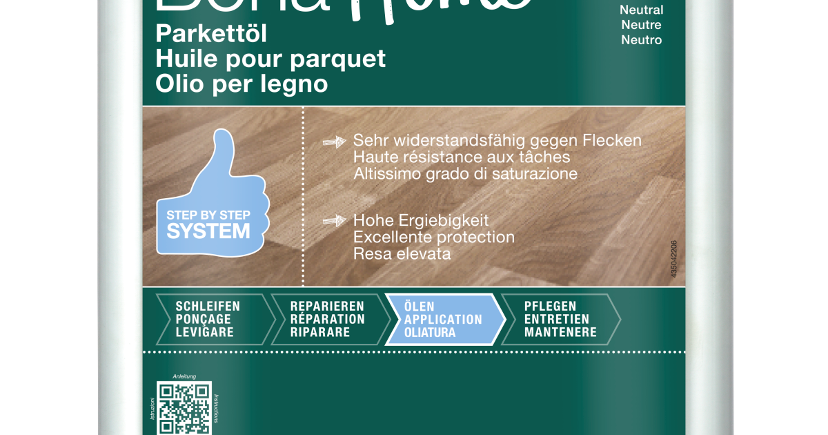 Huile pour parquet Bona Home — free download
