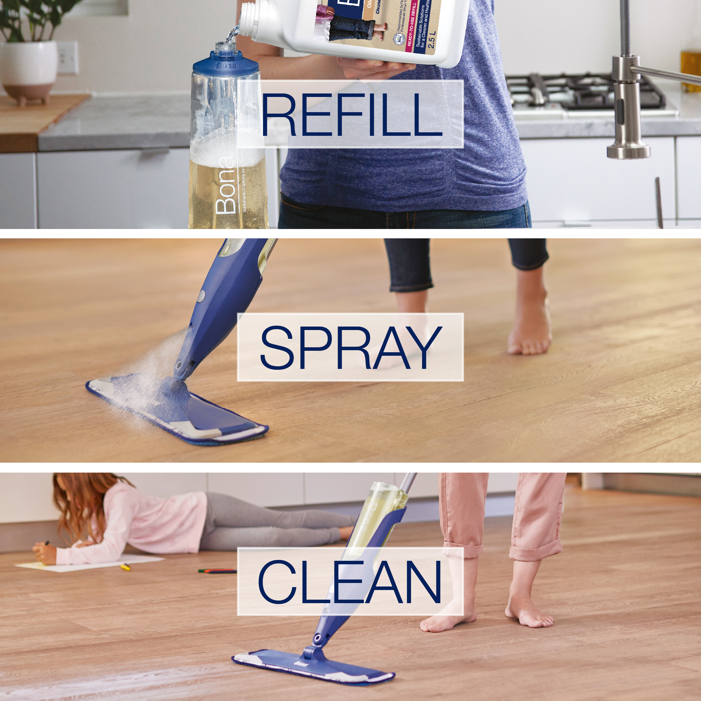 Bona Oiled Wood Floor Cleaner Refill (WM700115021)