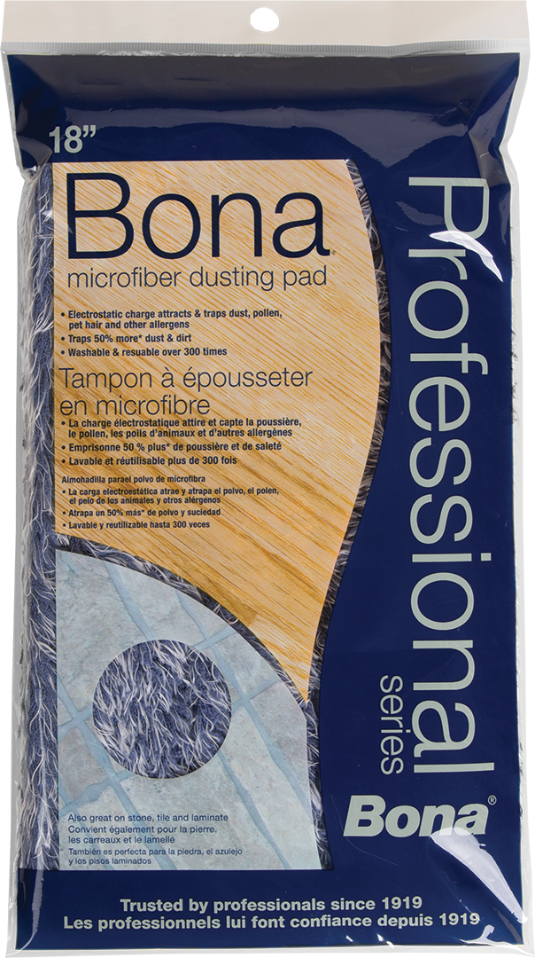 Bona Pro Series Ax0003437 18-Inch Microfiber Dusting Pad by Bona Professional 