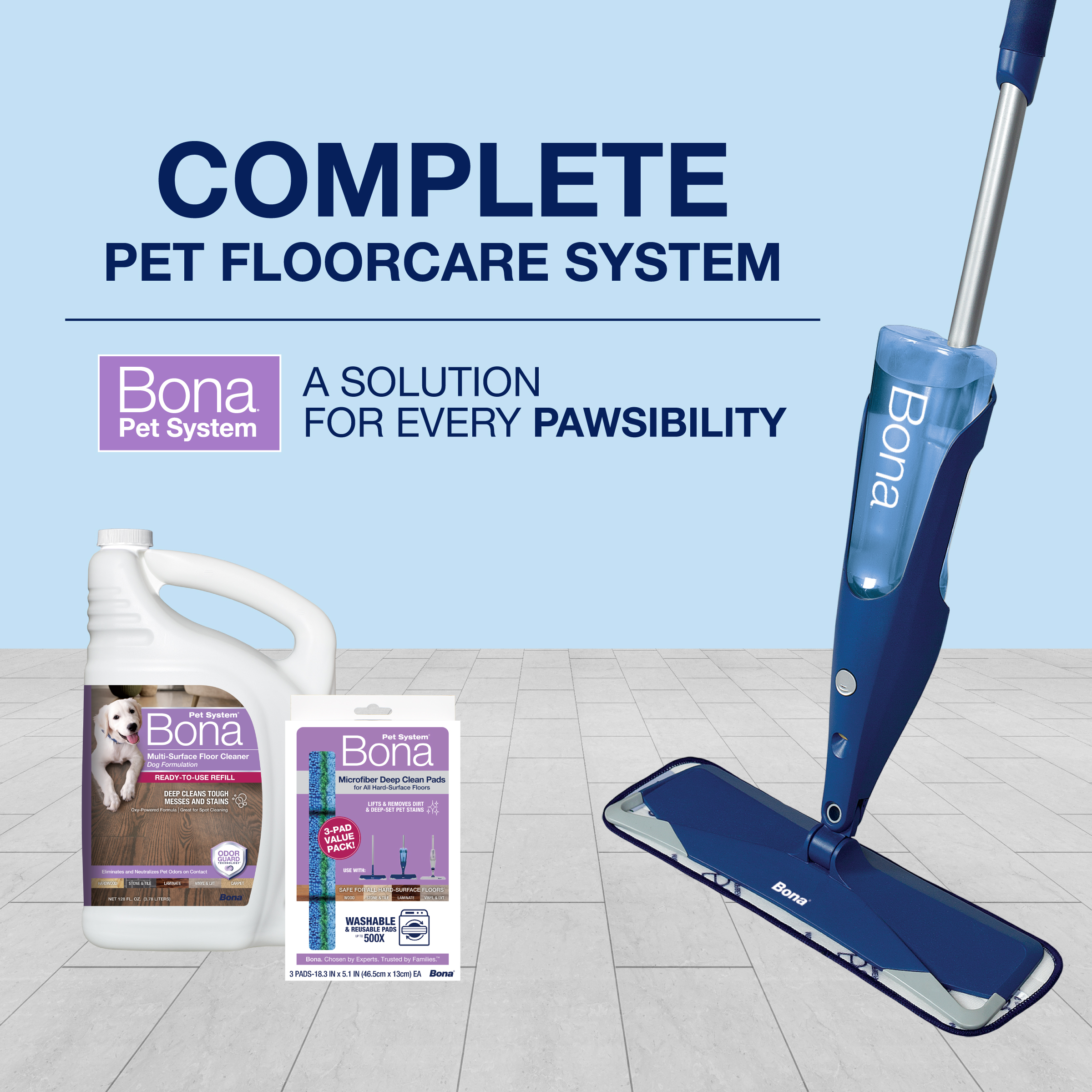 Bona Pet System Multi-Surface Floor Cleaner, Dog - View #11