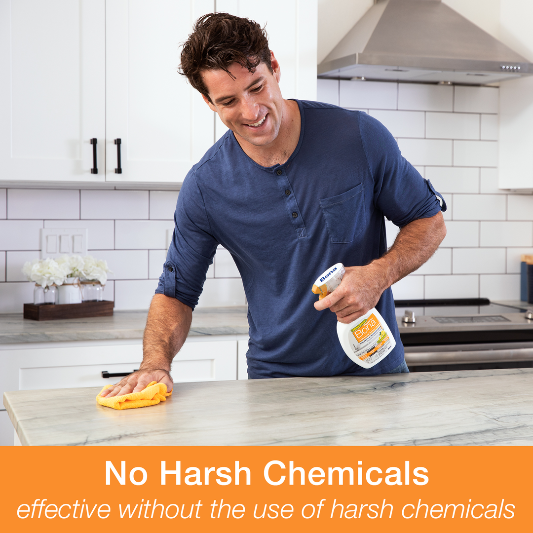 Bona PowerPlus Antibacterial Surface Cleaner in Lemon Zest Scent