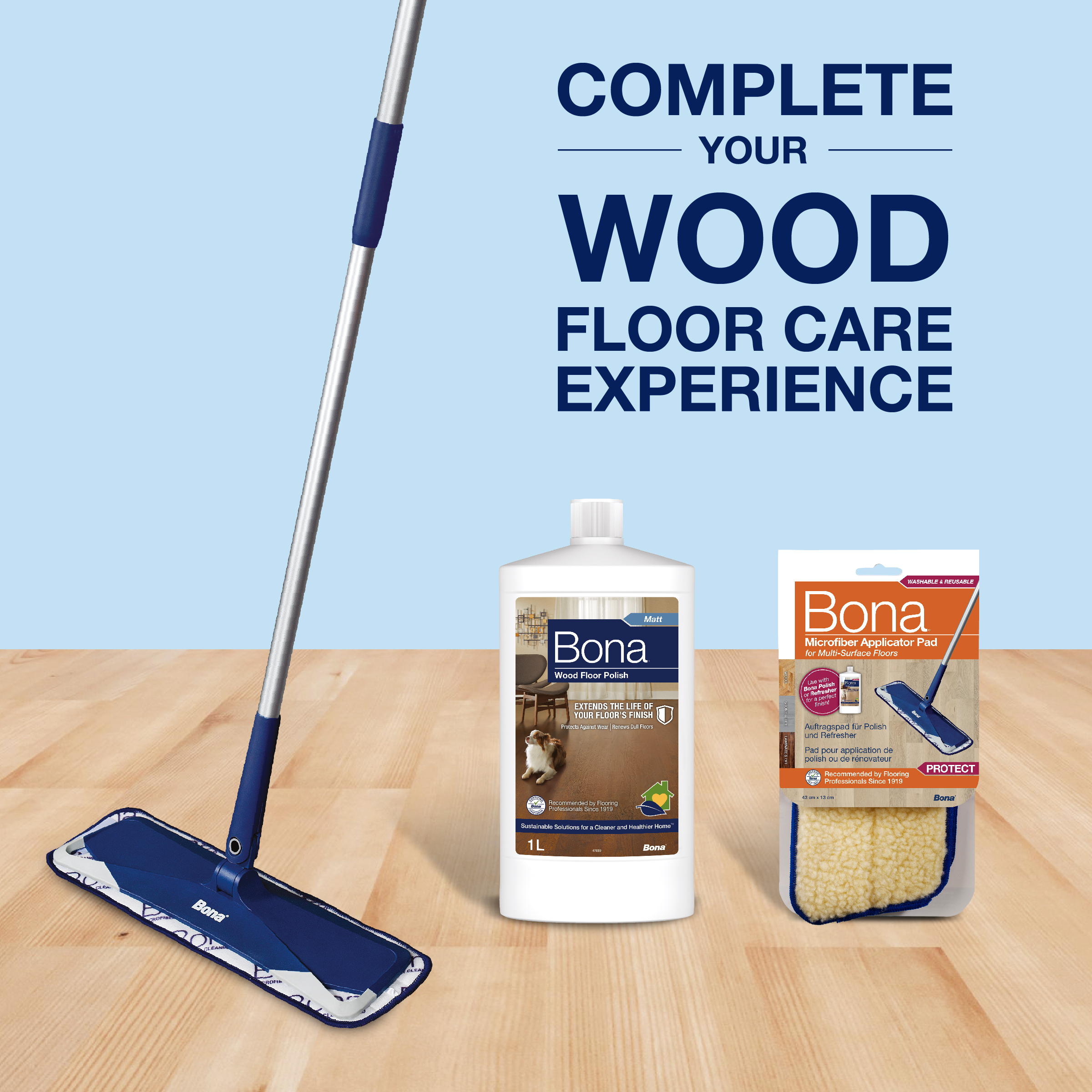 Bona Wood Floor Polish, Matt (WP500313011)