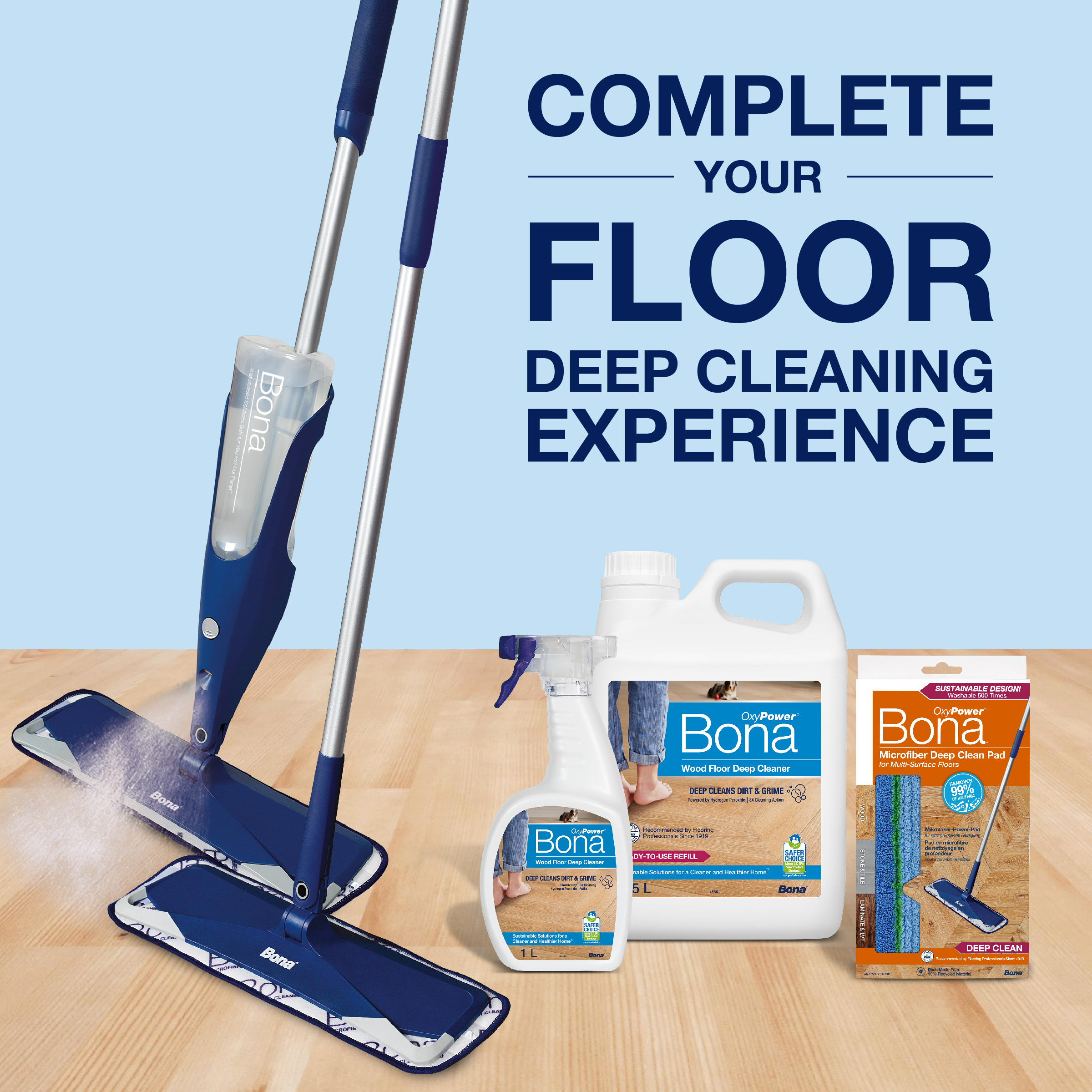 Bona OxyPower® Wood Floor Deep Cleaner