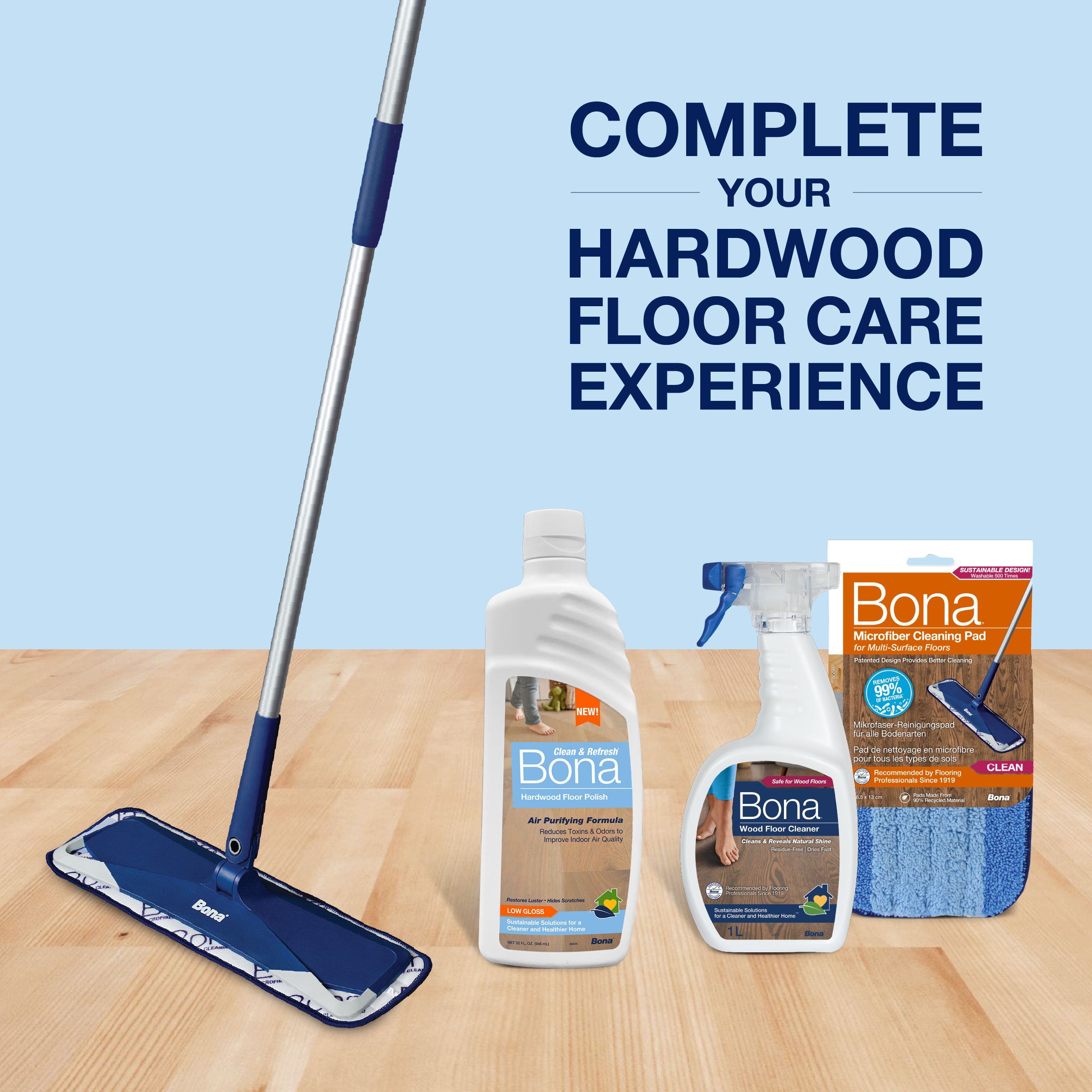 Bona Hardwood Floor Polish Air Purifying Formula (LG)