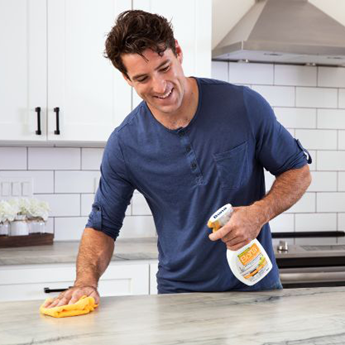 Bona PowerPlus Antibacterial Surface Cleaner in Lemon Zest Scent