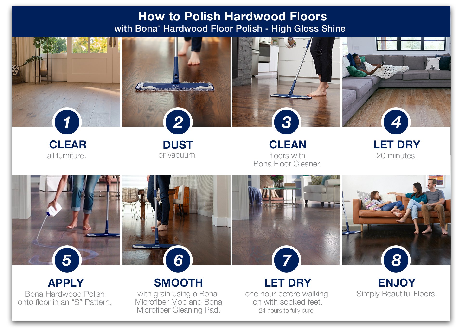 Bona Hardwood Floor Polish High Gloss Wp510051002 Com